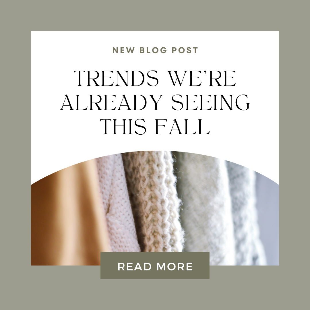 Trends We're Already Seeing This Fall