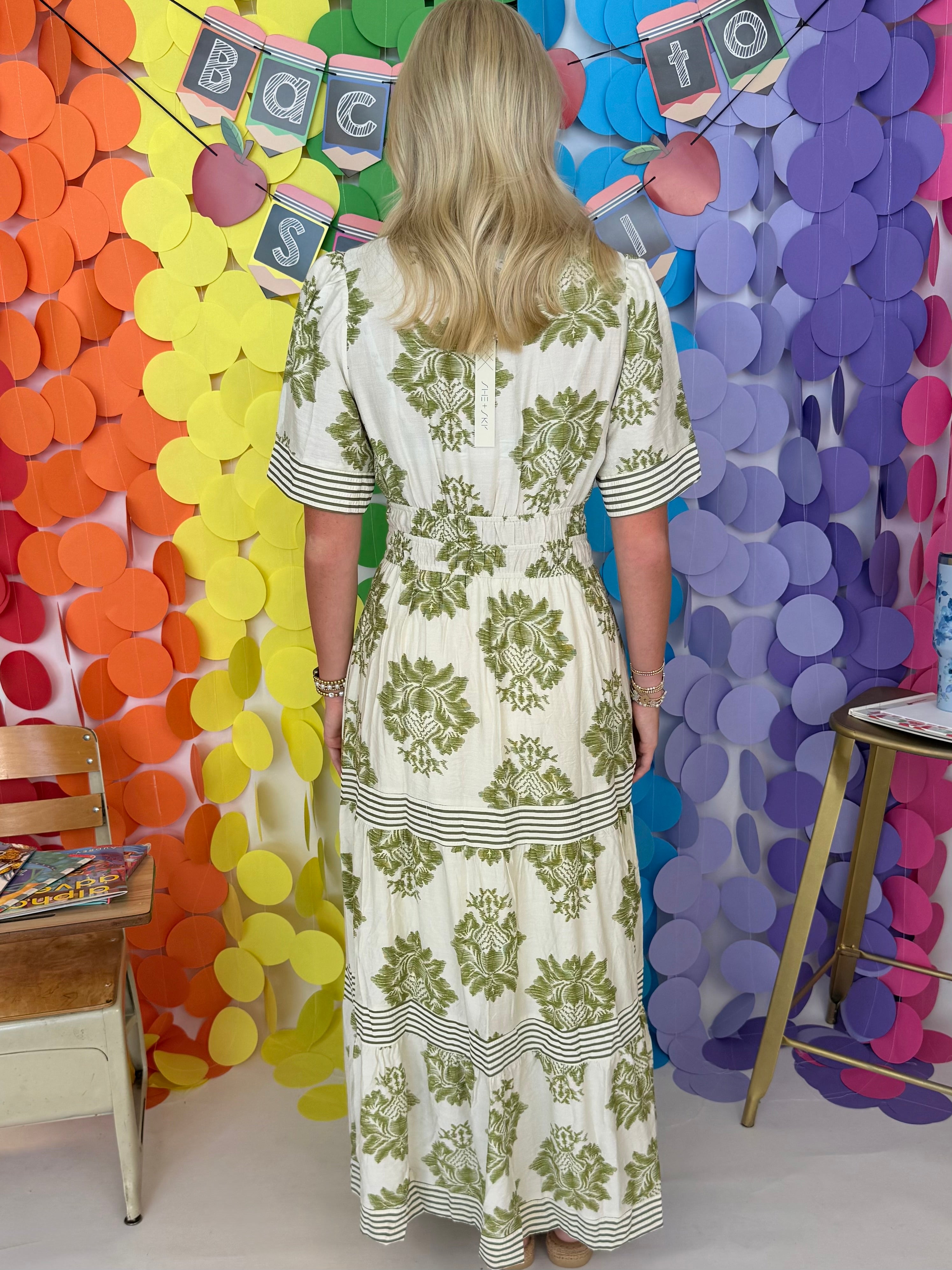 Totally Lovely Floral Print Maxi Dress-Shop-Womens-Boutique-Clothing