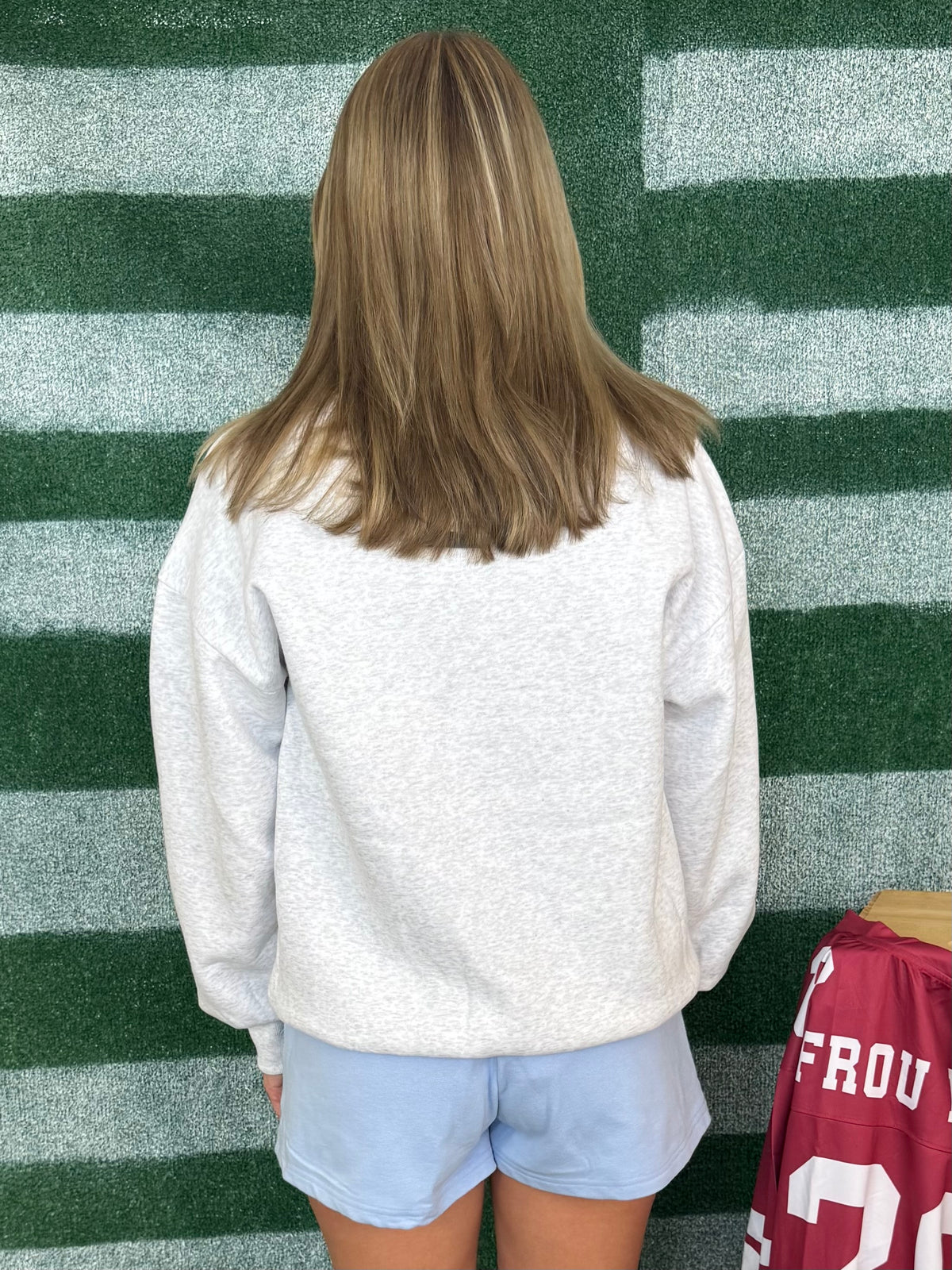 Lulu Mac Heather Grey Multi Sweatshirt-Shop-Womens-Boutique-Clothing