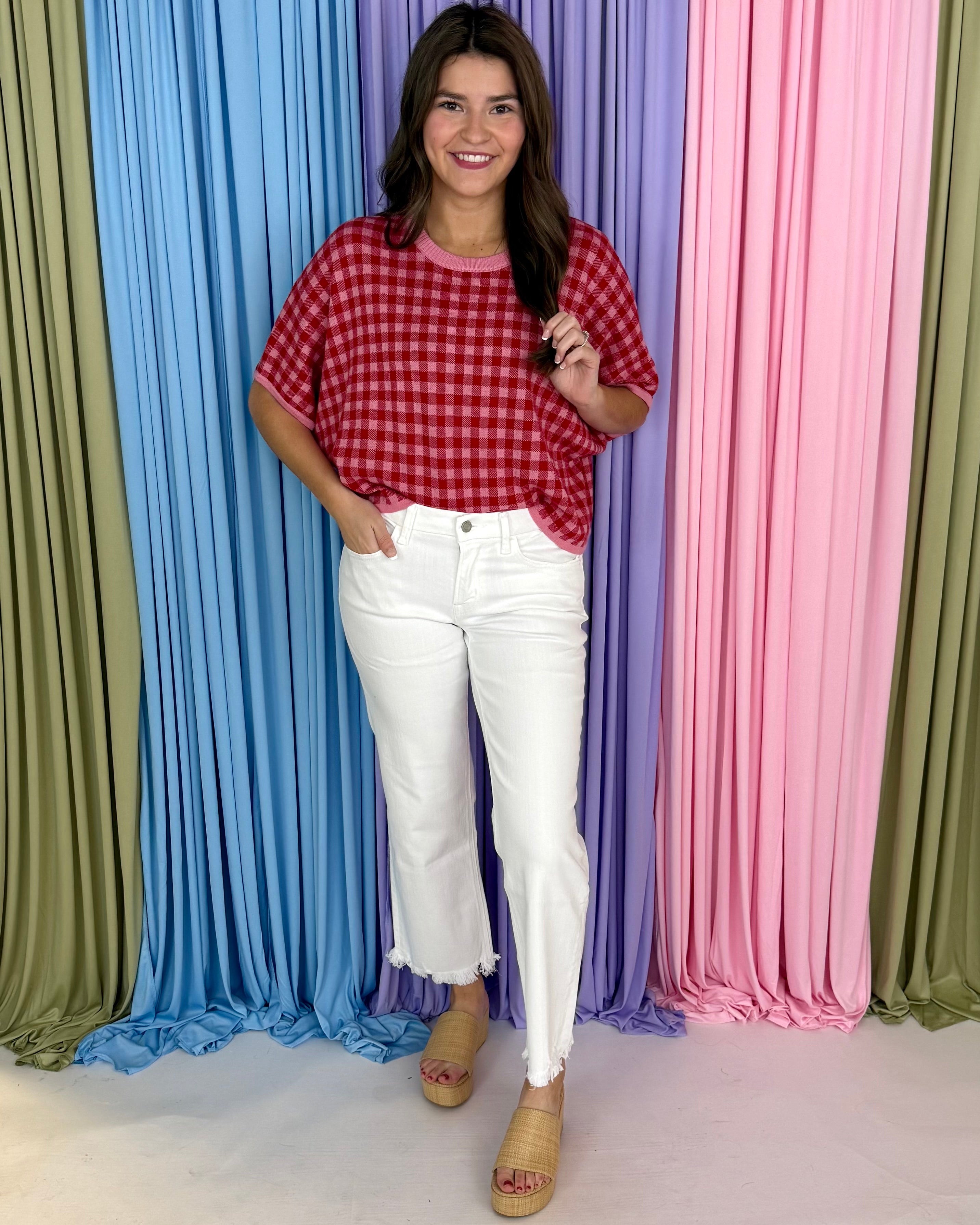 Big Dreams Optic White Crop Straight Jeans-Shop-Womens-Boutique-Clothing