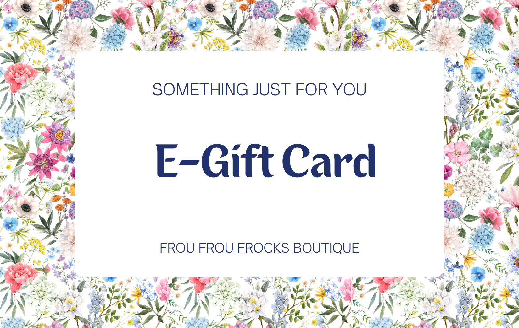 Frou Frou Frocks Boutique E-Gift Card-Shop-Womens-Boutique-Clothing