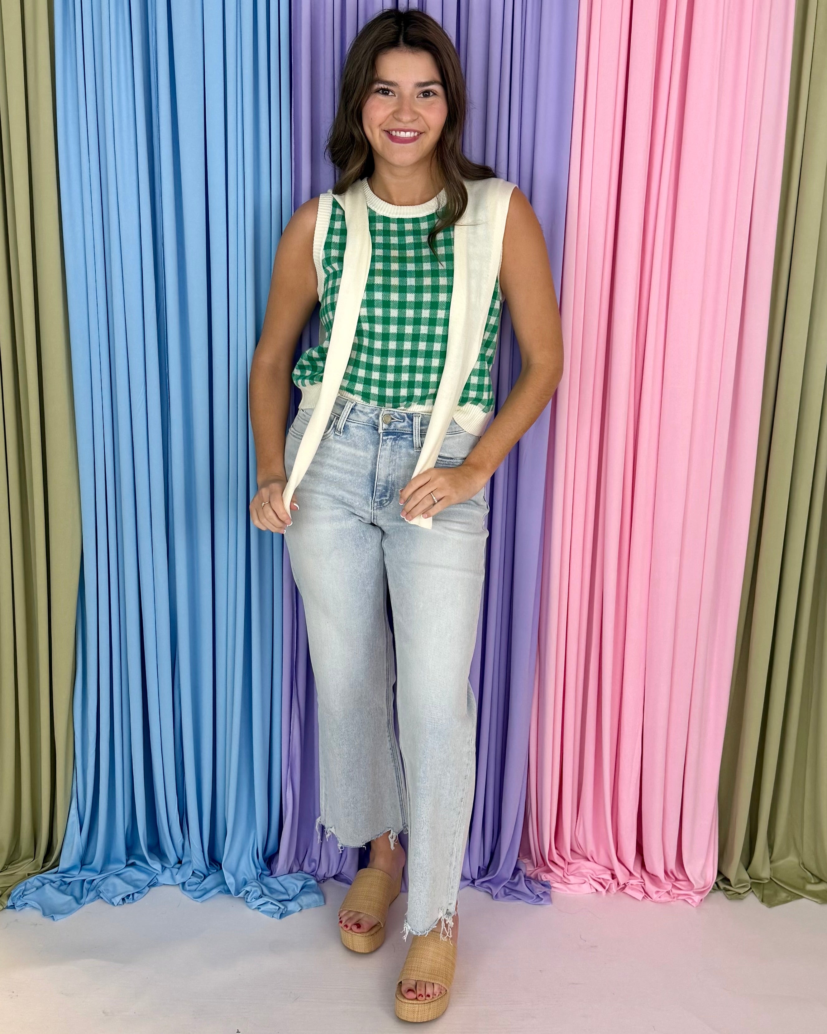 Casual Done Slim Wide Leg Jeans-Shop-Womens-Boutique-Clothing