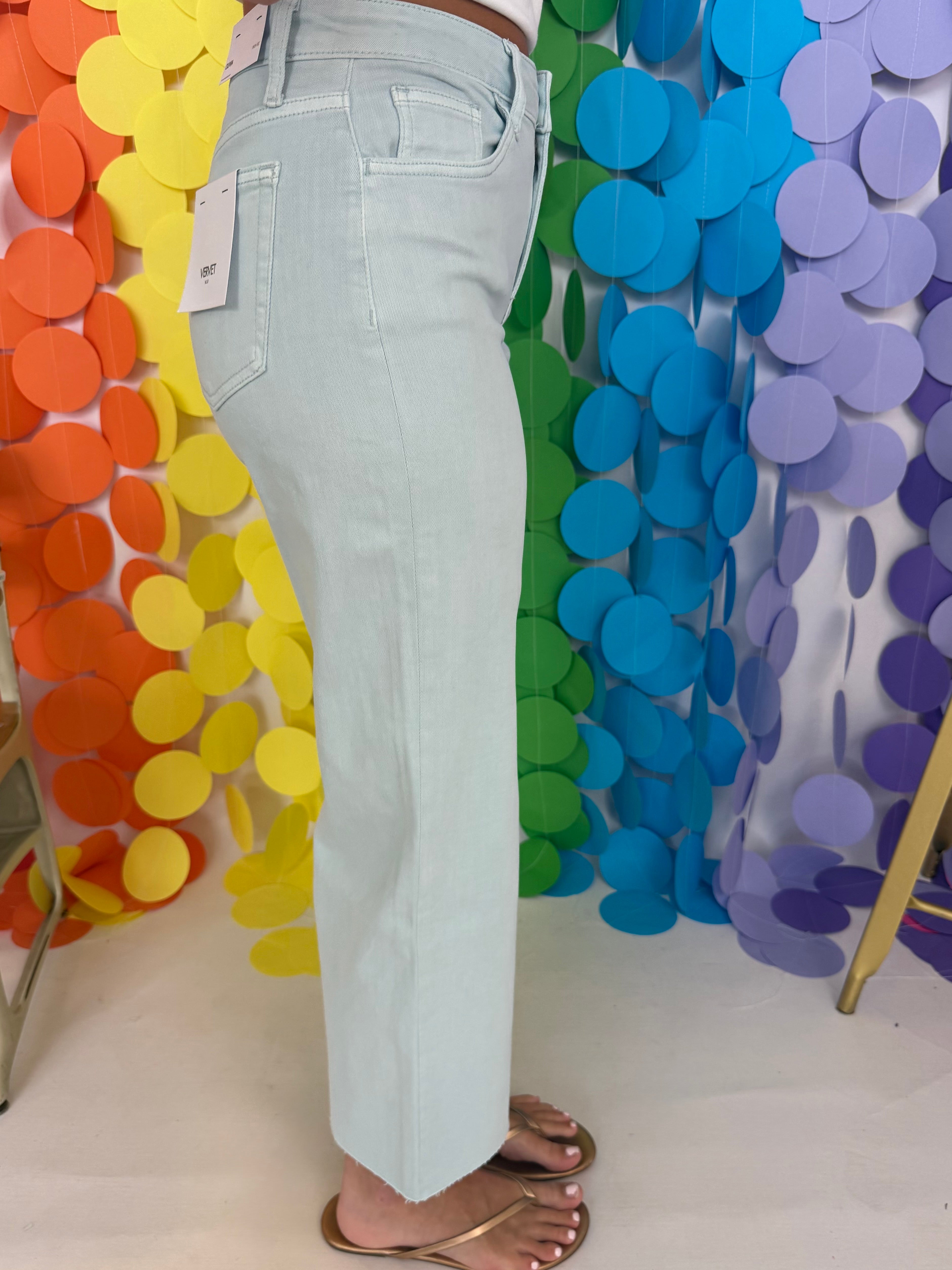 Seriously Cute Winter Sky High Rise Crop Wide Leg Jean-Shop-Womens-Boutique-Clothing