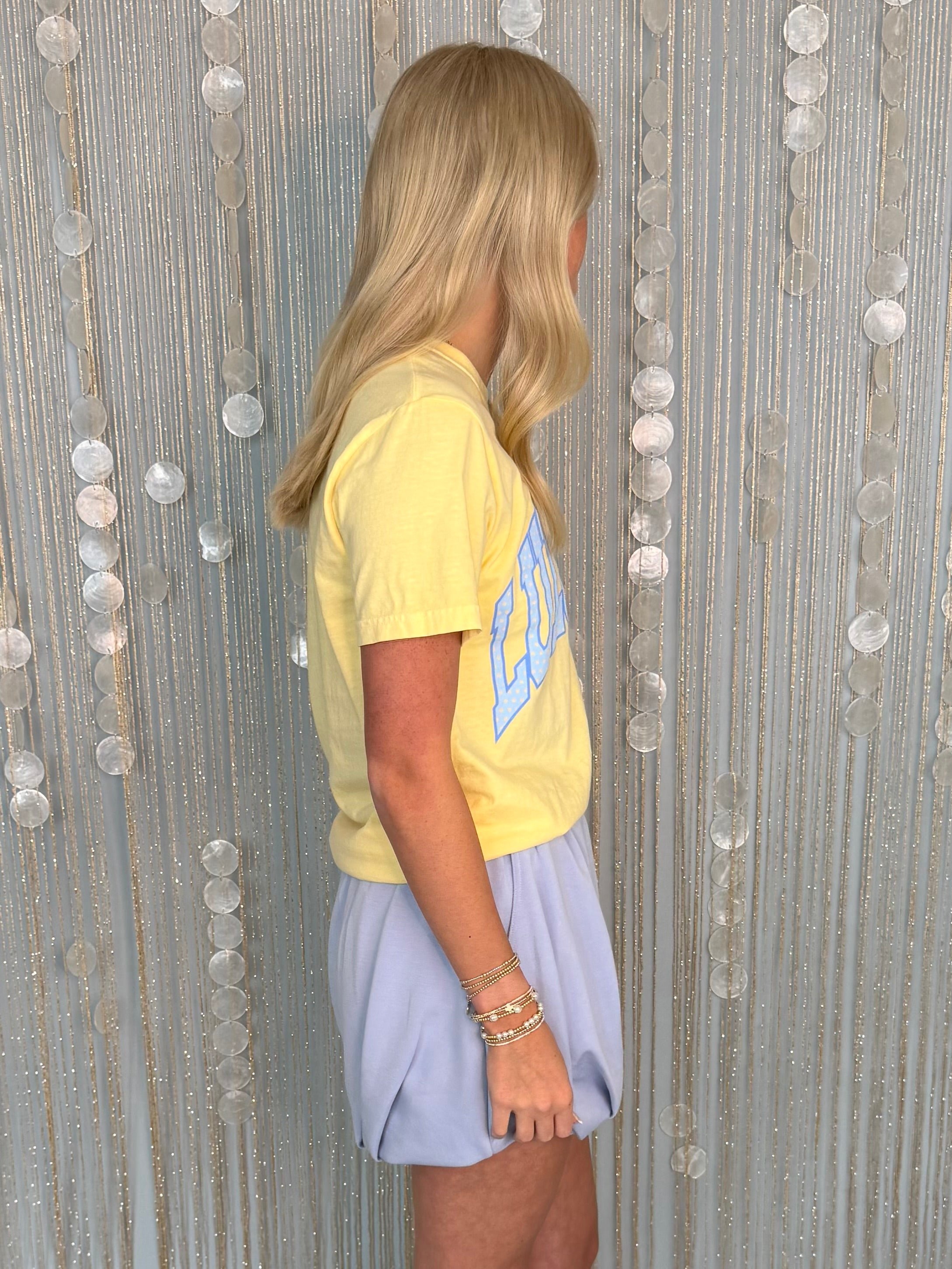 LULU Mac Butter Polka Dot Tee-Shop-Womens-Boutique-Clothing