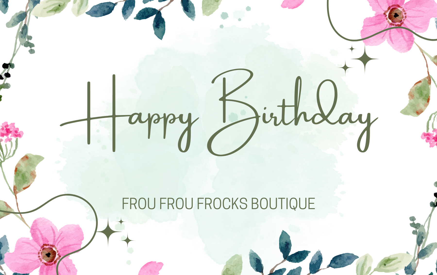 Frou Frou Frocks Boutique E-Gift Card-Shop-Womens-Boutique-Clothing