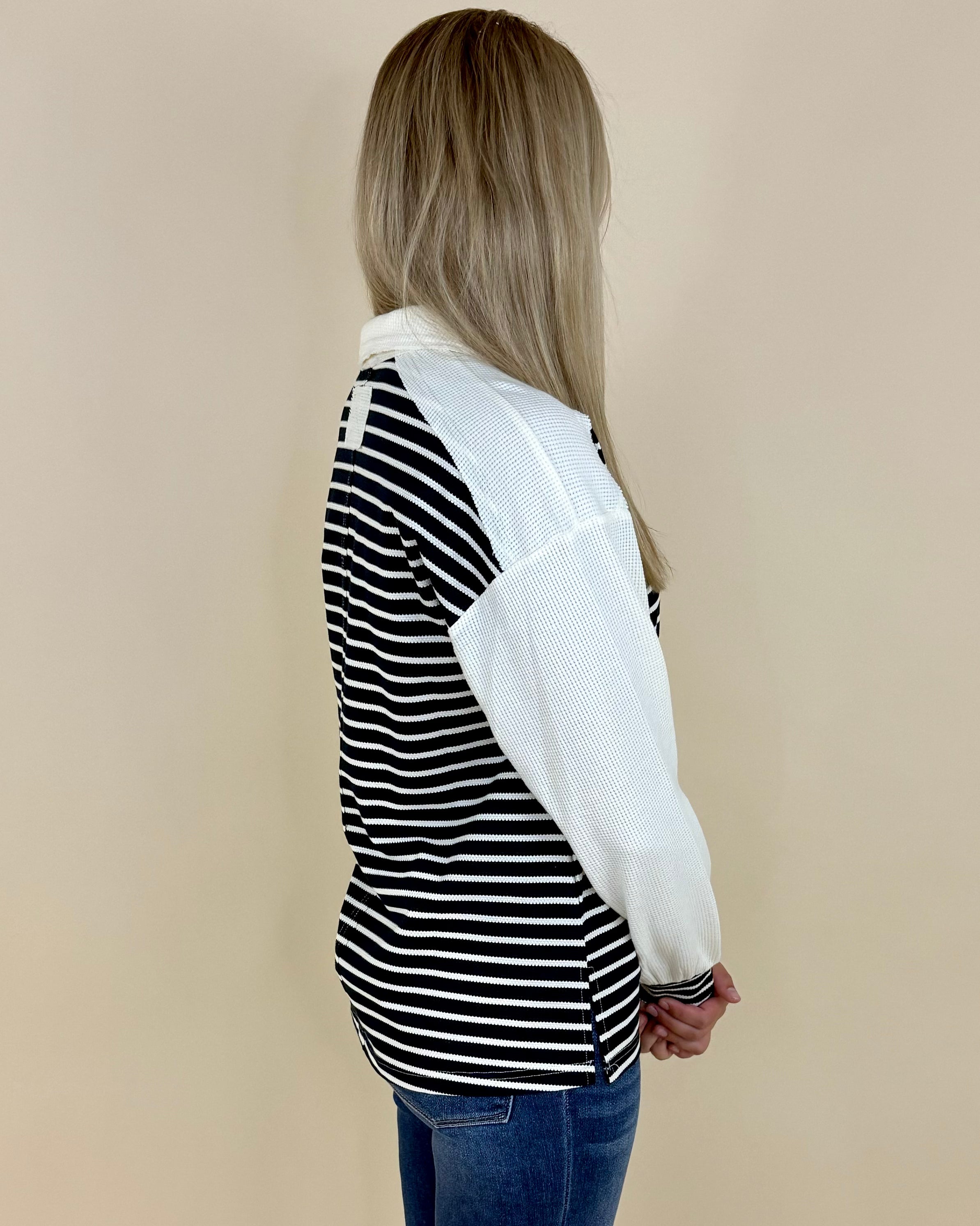 Face It Ivory Colorblock Top-Shop-Womens-Boutique-Clothing