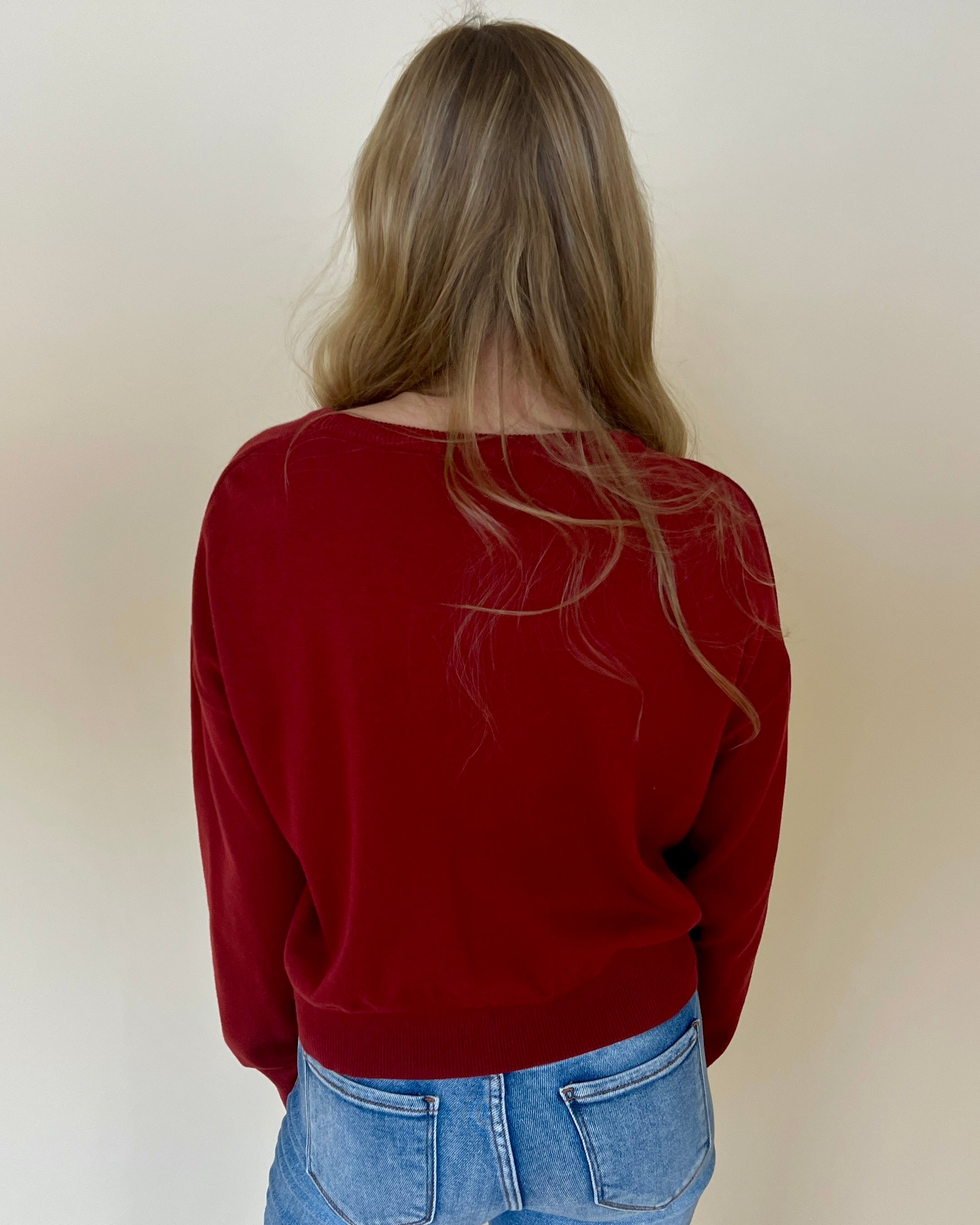 Go Team Sundried Tomato “Alabama” Sweater-Shop-Womens-Boutique-Clothing