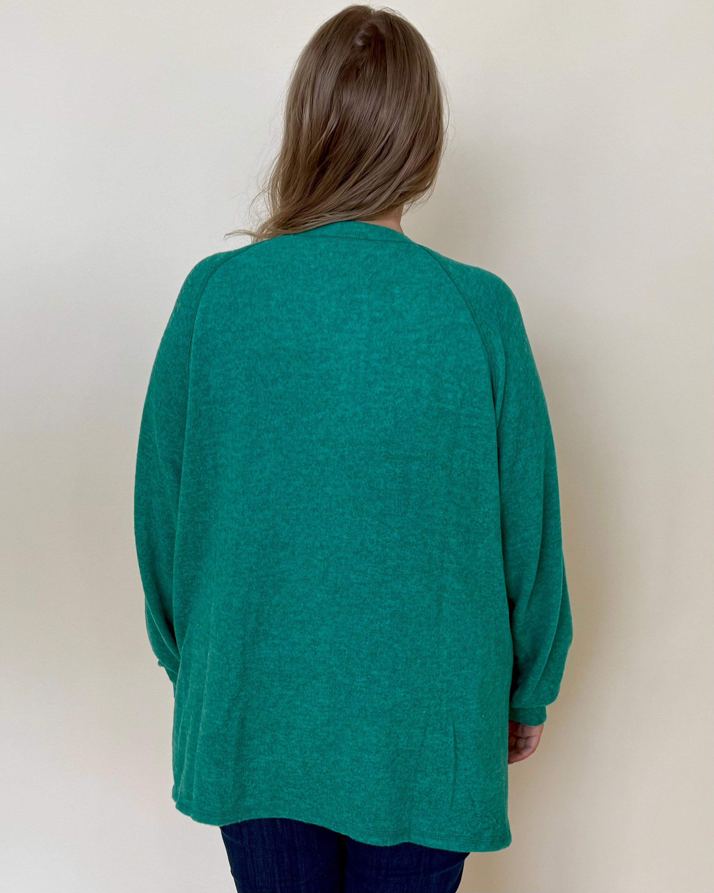 Listen Closely Forest Plus Henley Sweater-Shop-Womens-Boutique-Clothing