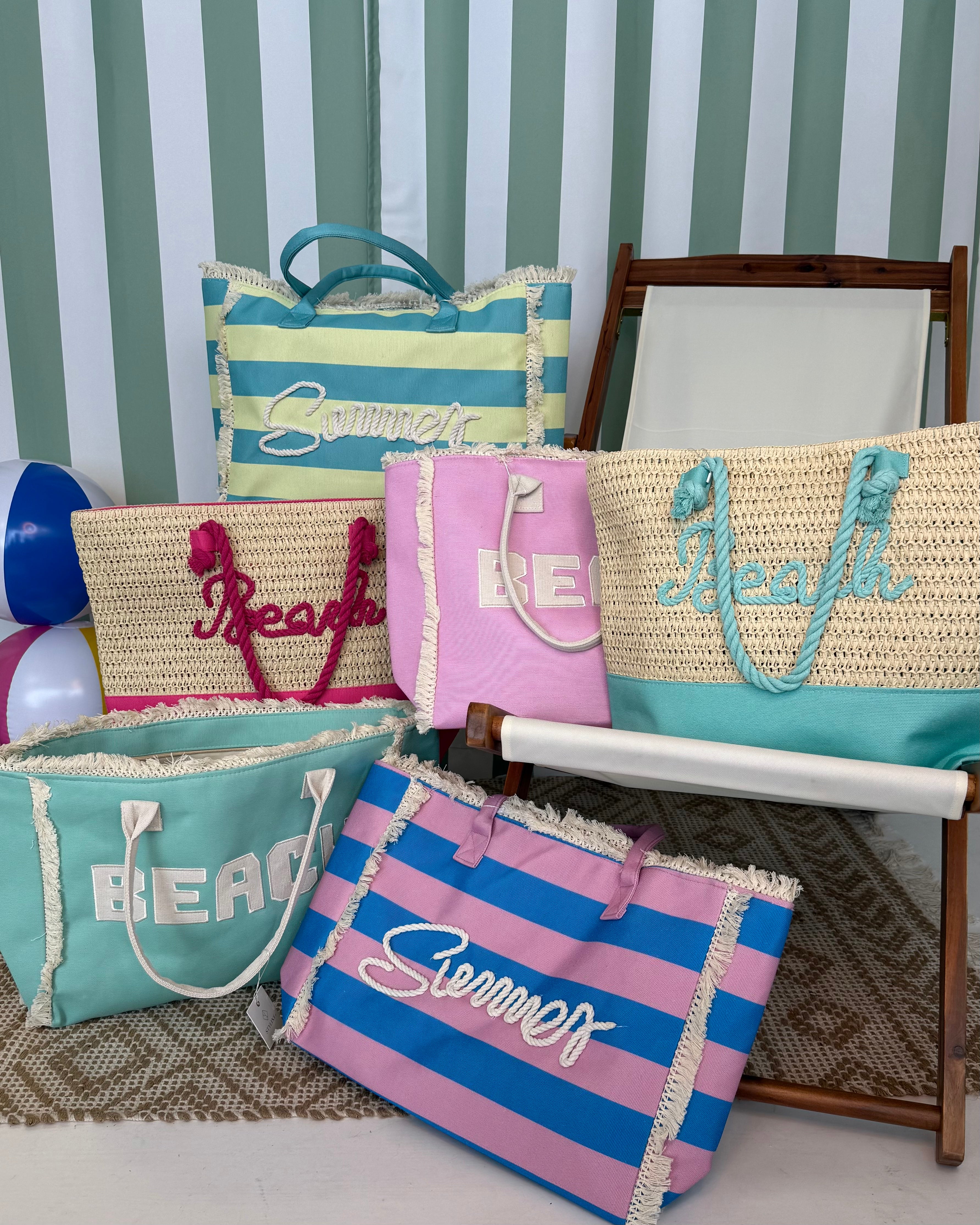 Beach Tote Bags-Shop-Womens-Boutique-Clothing
