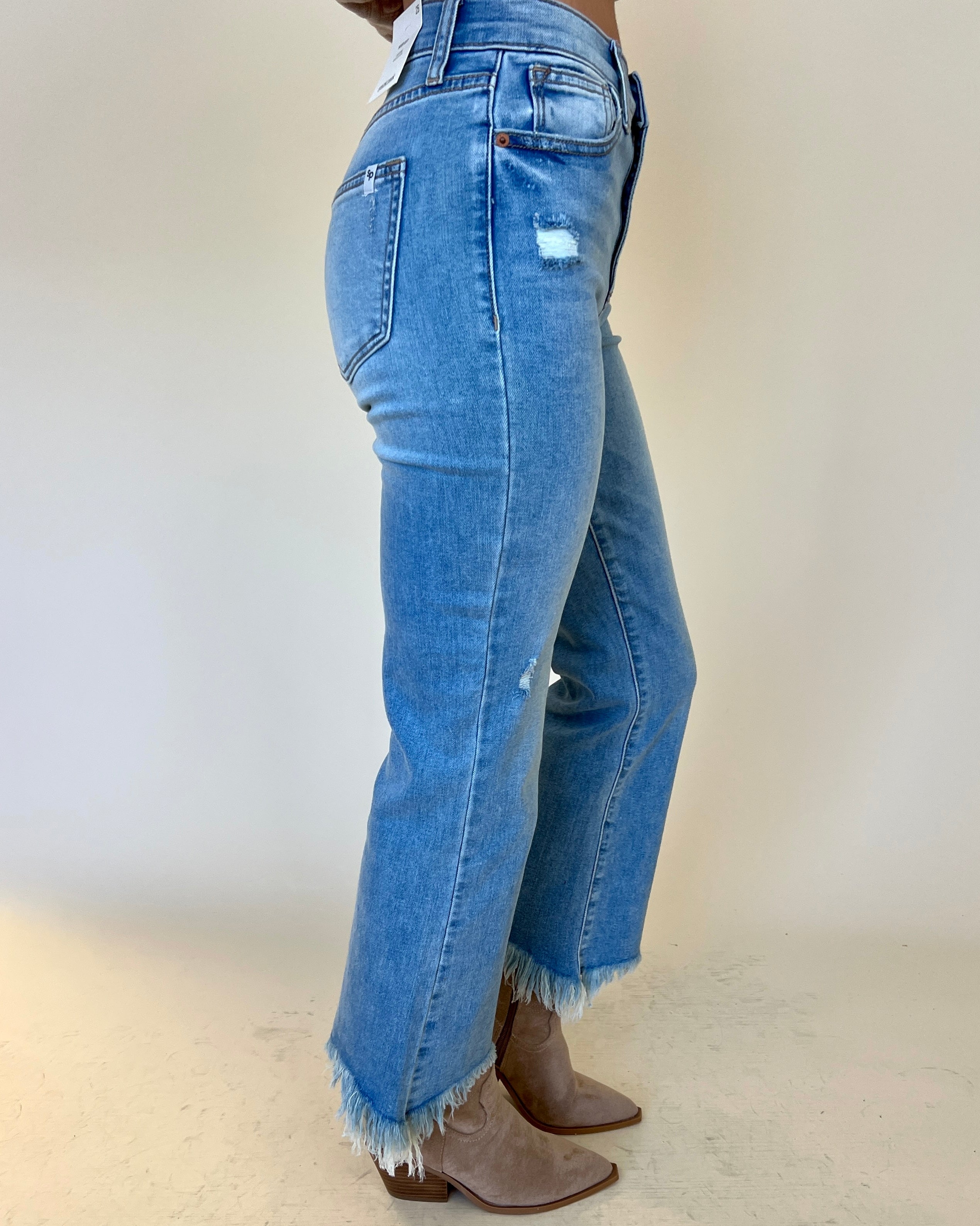 Something About It Light High Rise Bootcut Jeans-Shop-Womens-Boutique-Clothing