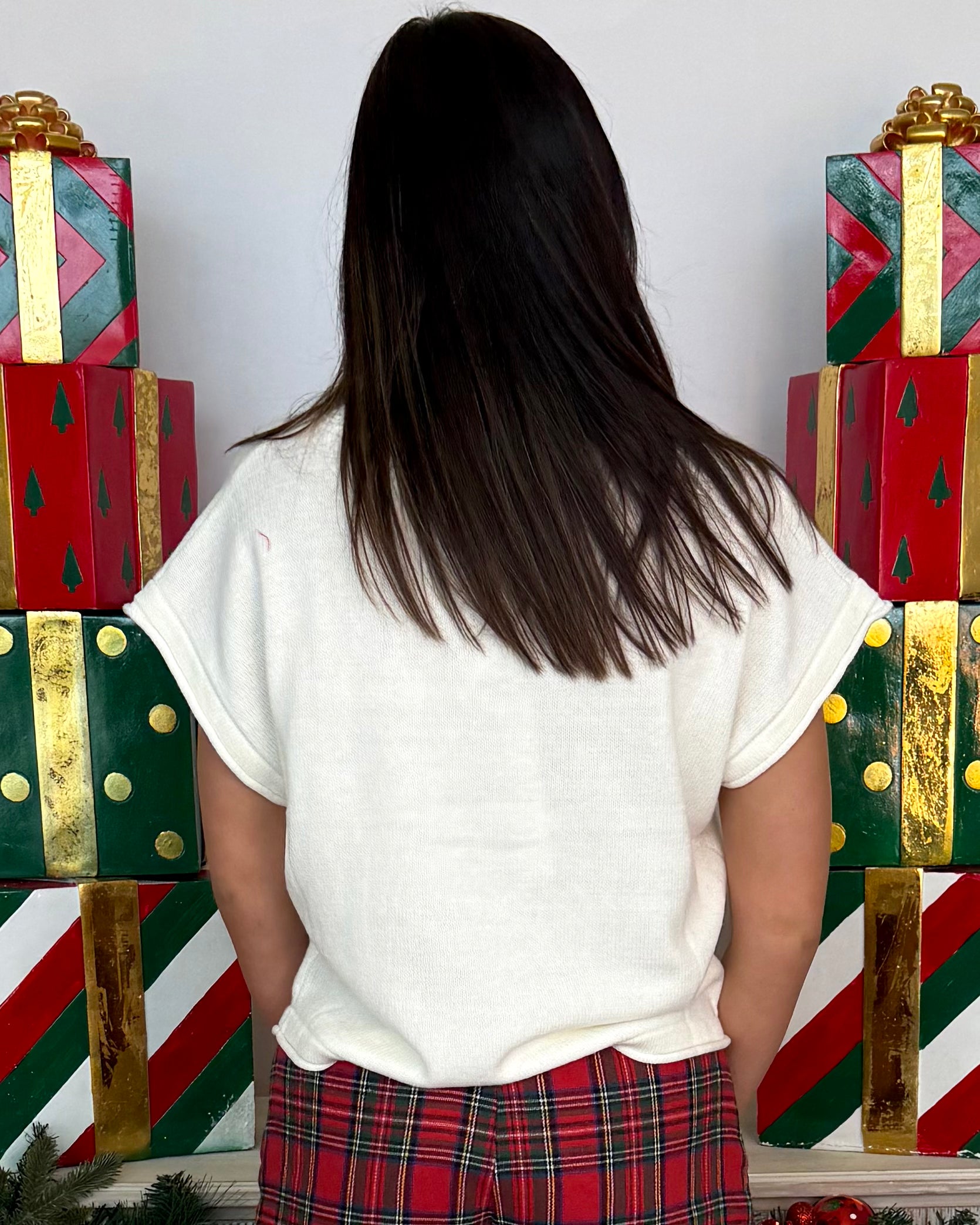 More Good Days Cream Knit Puppy Sweater-Shop-Womens-Boutique-Clothing