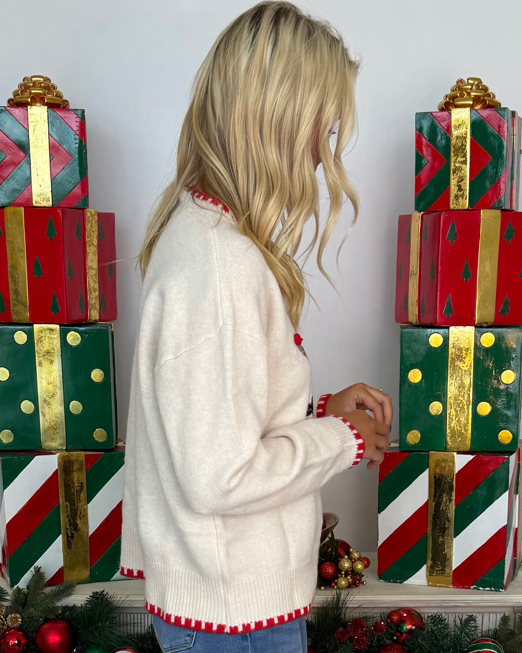 Holiday Cheer Ivory Rudolph Sweater-Shop-Womens-Boutique-Clothing