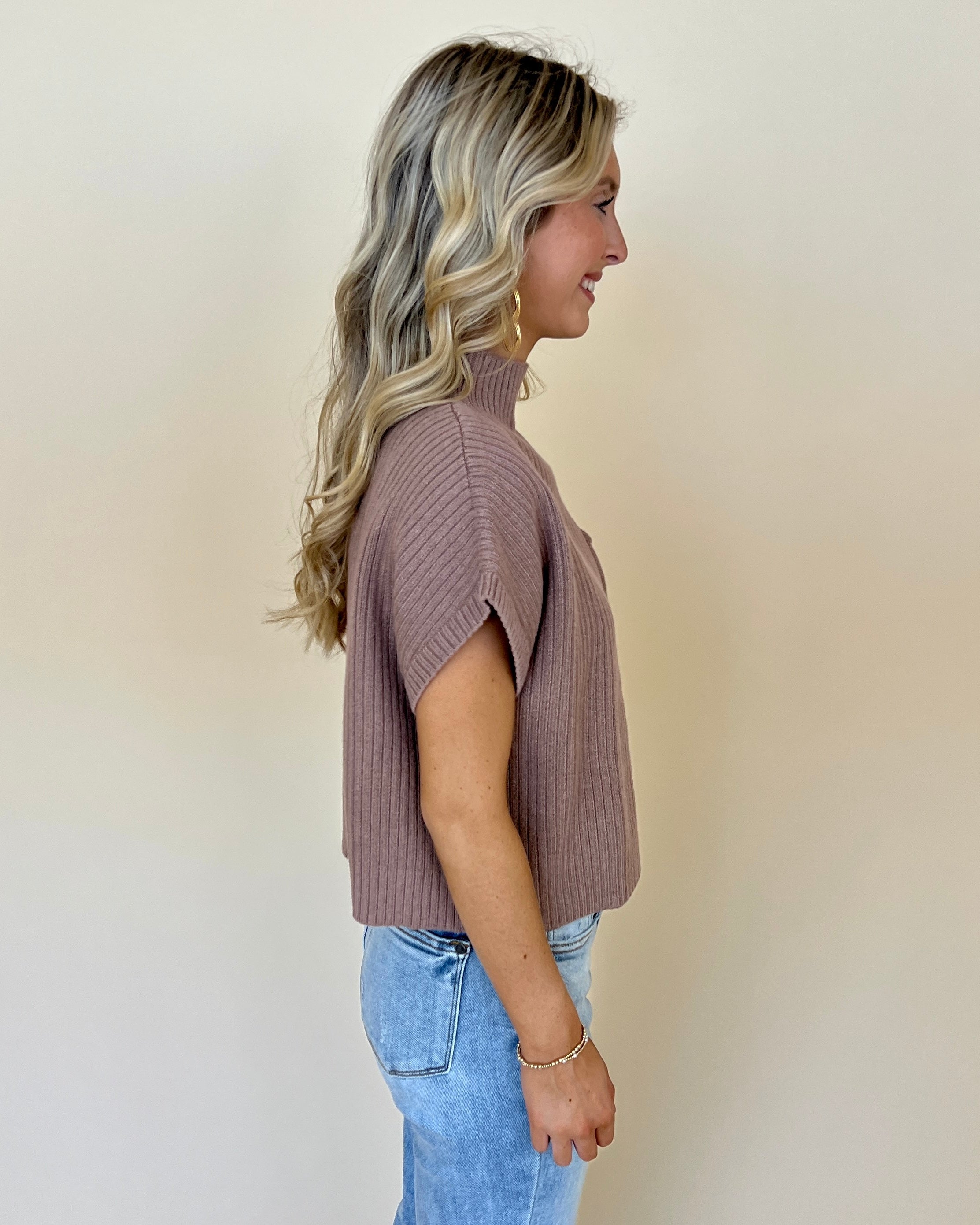 Still Holding On Mocha Pocket Sweater-Shop-Womens-Boutique-Clothing