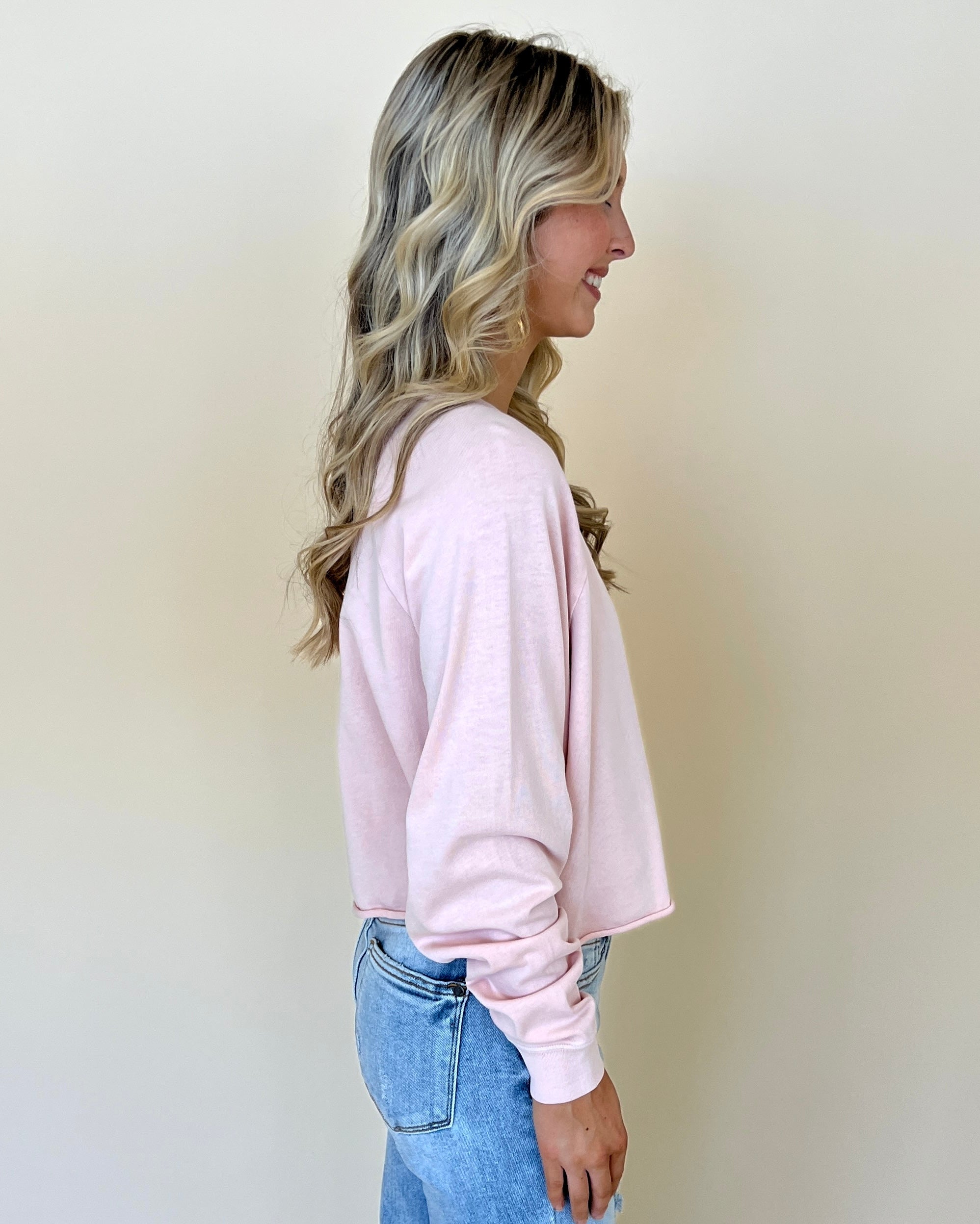 Porch Swing Kisses Dusty Pink Crop Top-Shop-Womens-Boutique-Clothing
