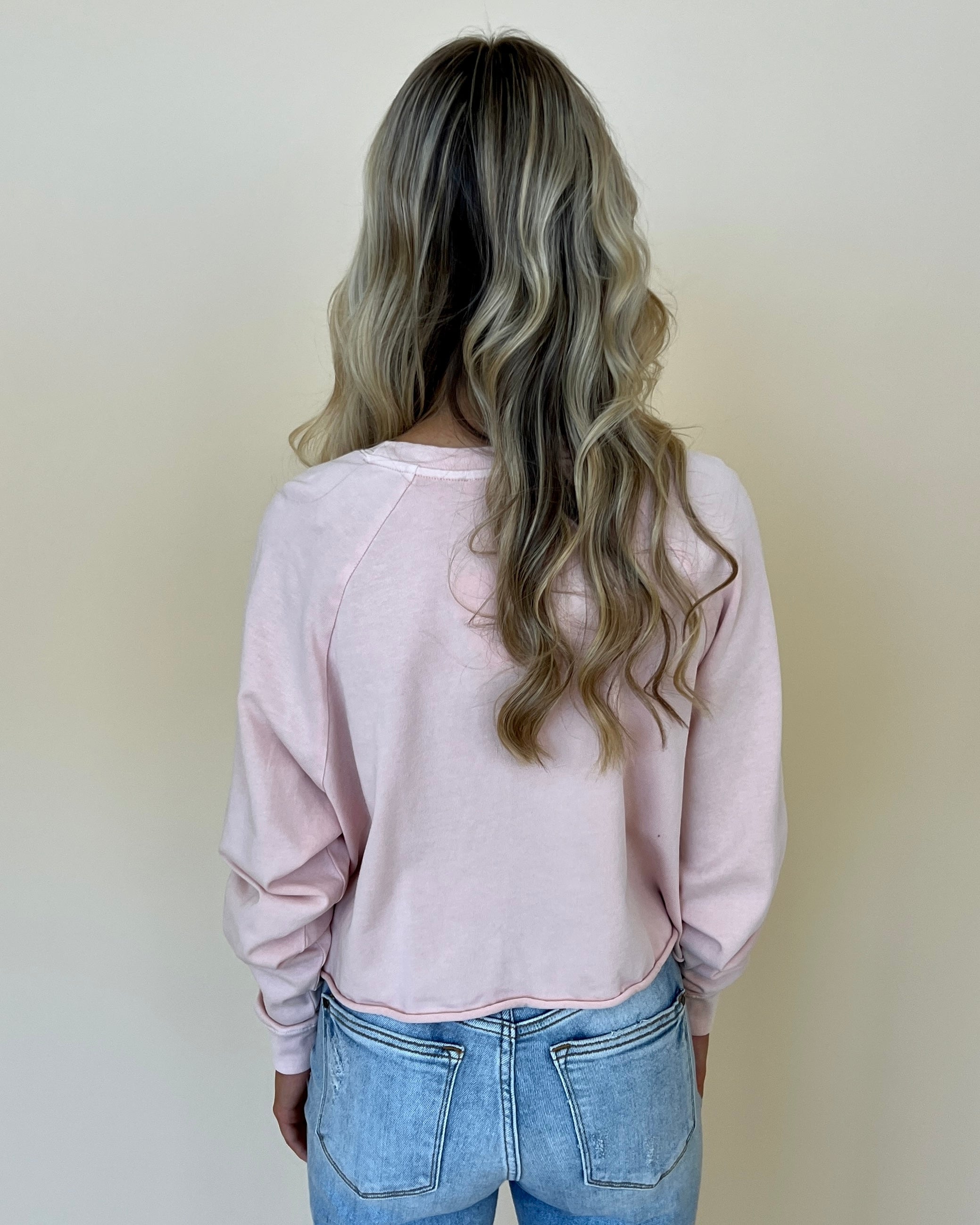 Porch Swing Kisses Dusty Pink Crop Top-Shop-Womens-Boutique-Clothing
