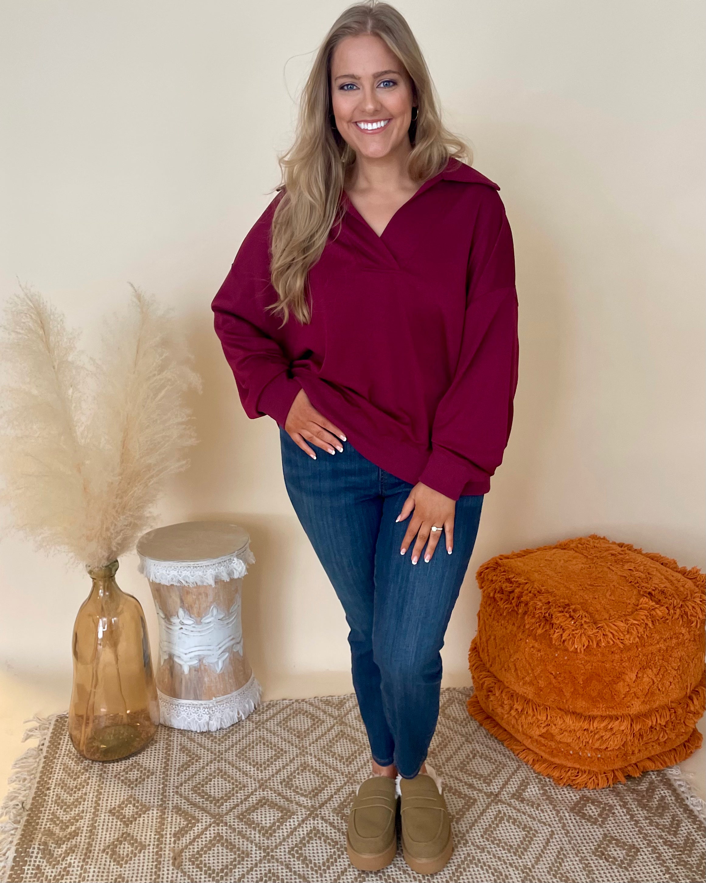 By A Pond Medium Denim Plus Pull-On Skinny Jeans-Shop-Womens-Boutique-Clothing