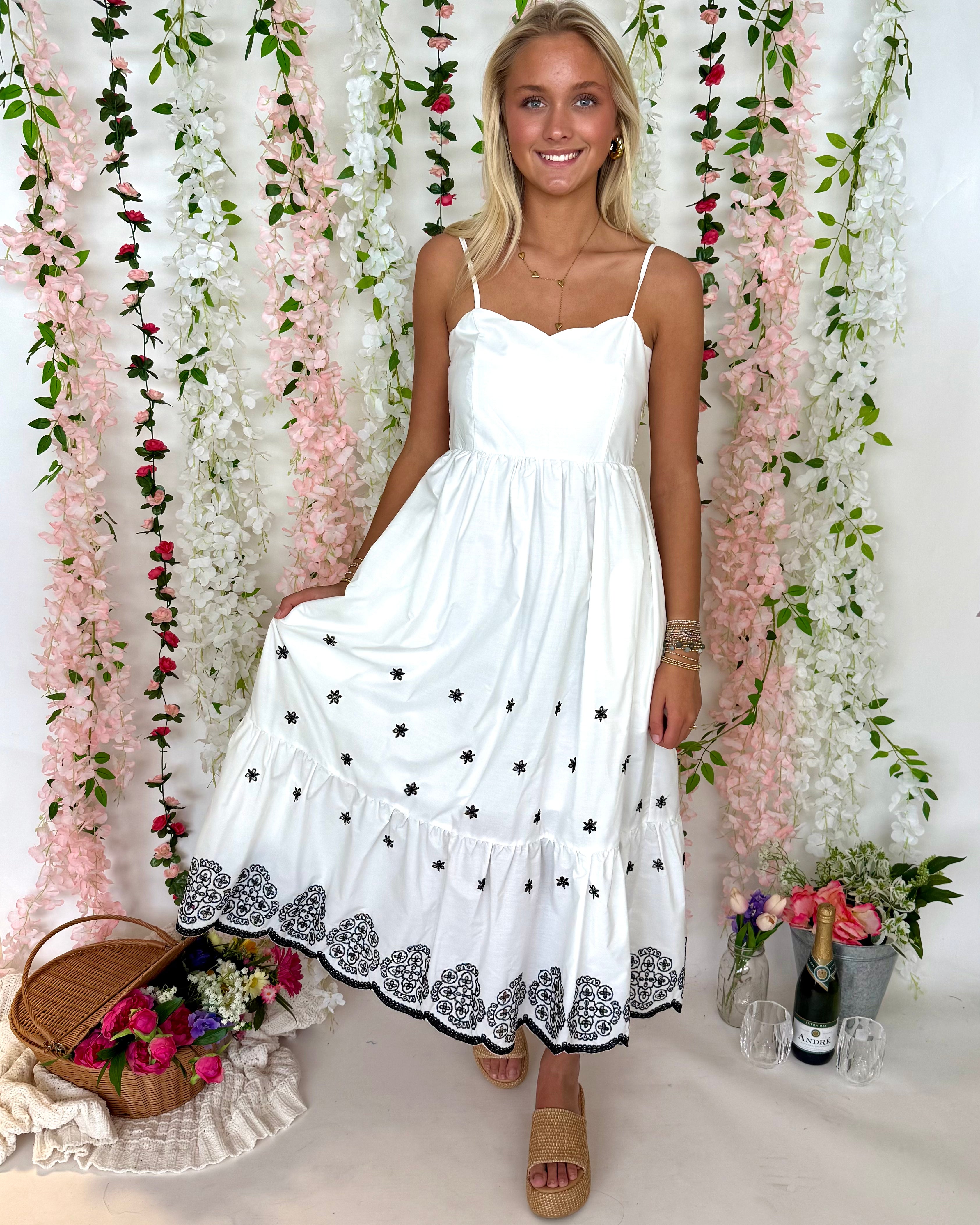 All Classic White Eyelet Dress-Shop-Womens-Boutique-Clothing