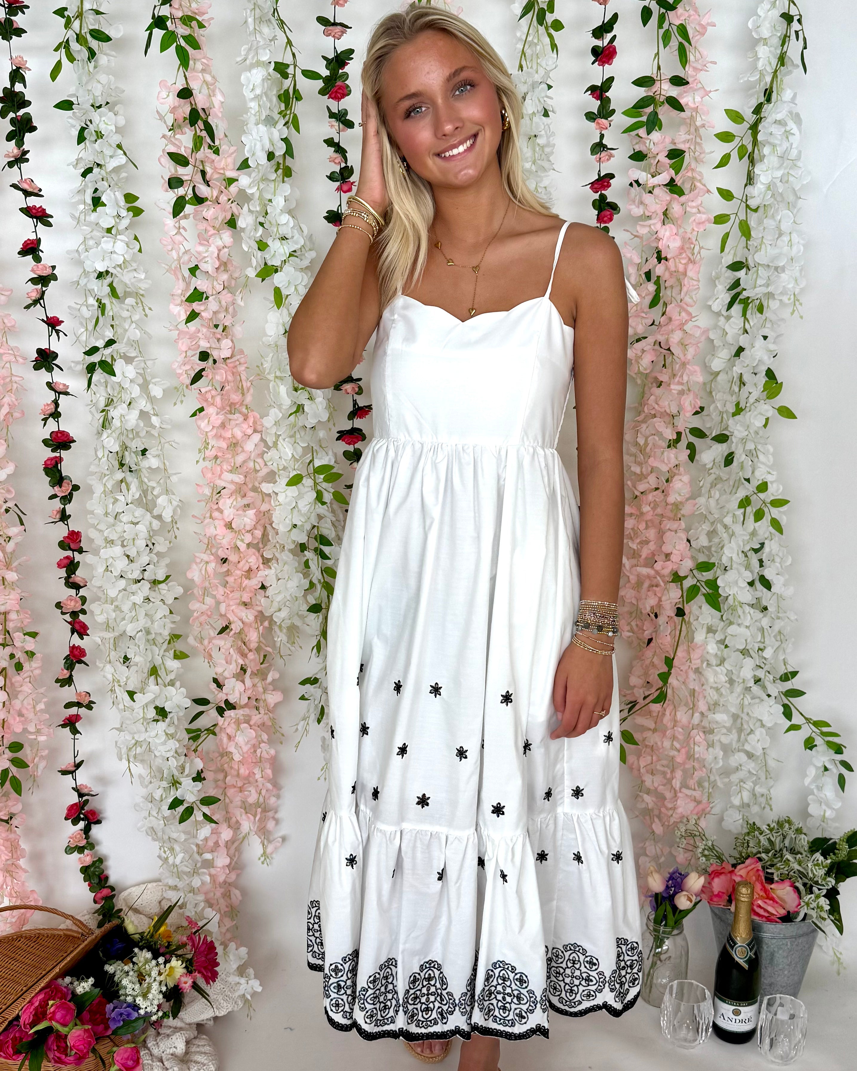 All Classic White Eyelet Dress-Shop-Womens-Boutique-Clothing