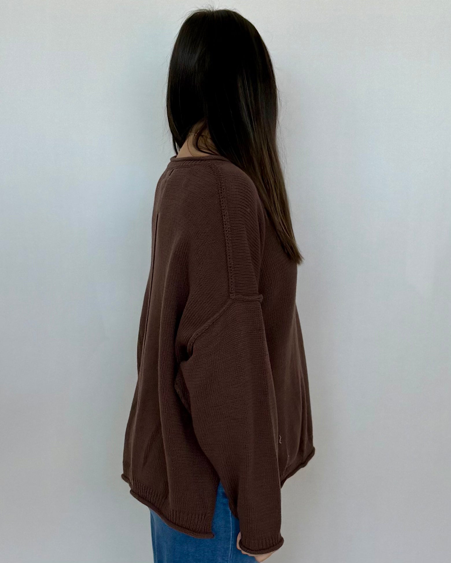 Had To Be Brown Seam Sweater-Shop-Womens-Boutique-Clothing