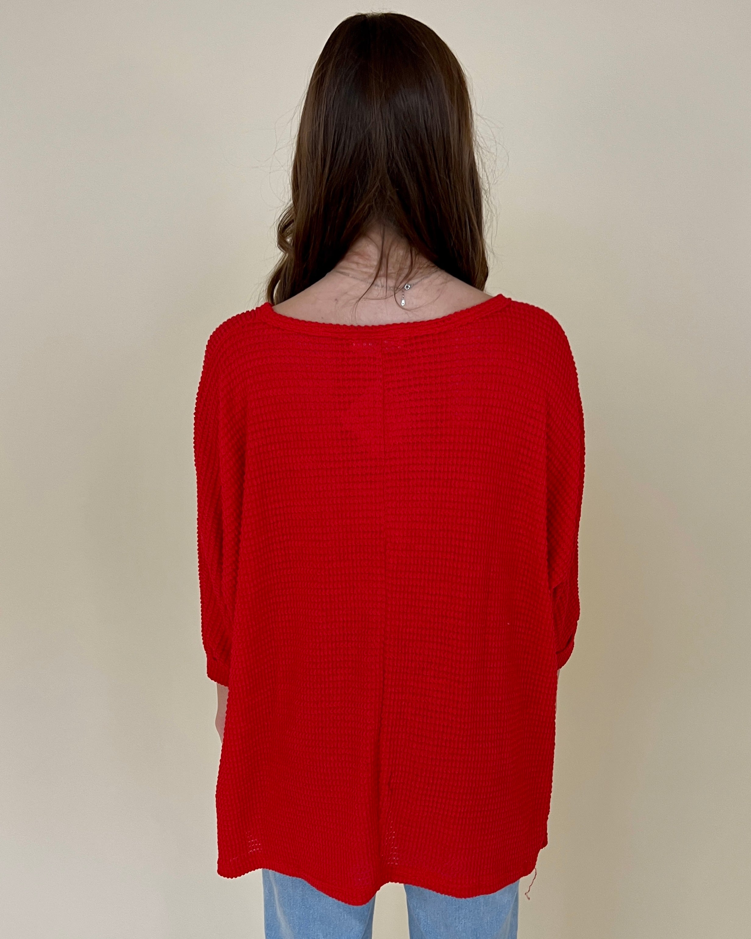 Early Start Ruby 3/4 Sleeve Sweater-Shop-Womens-Boutique-Clothing