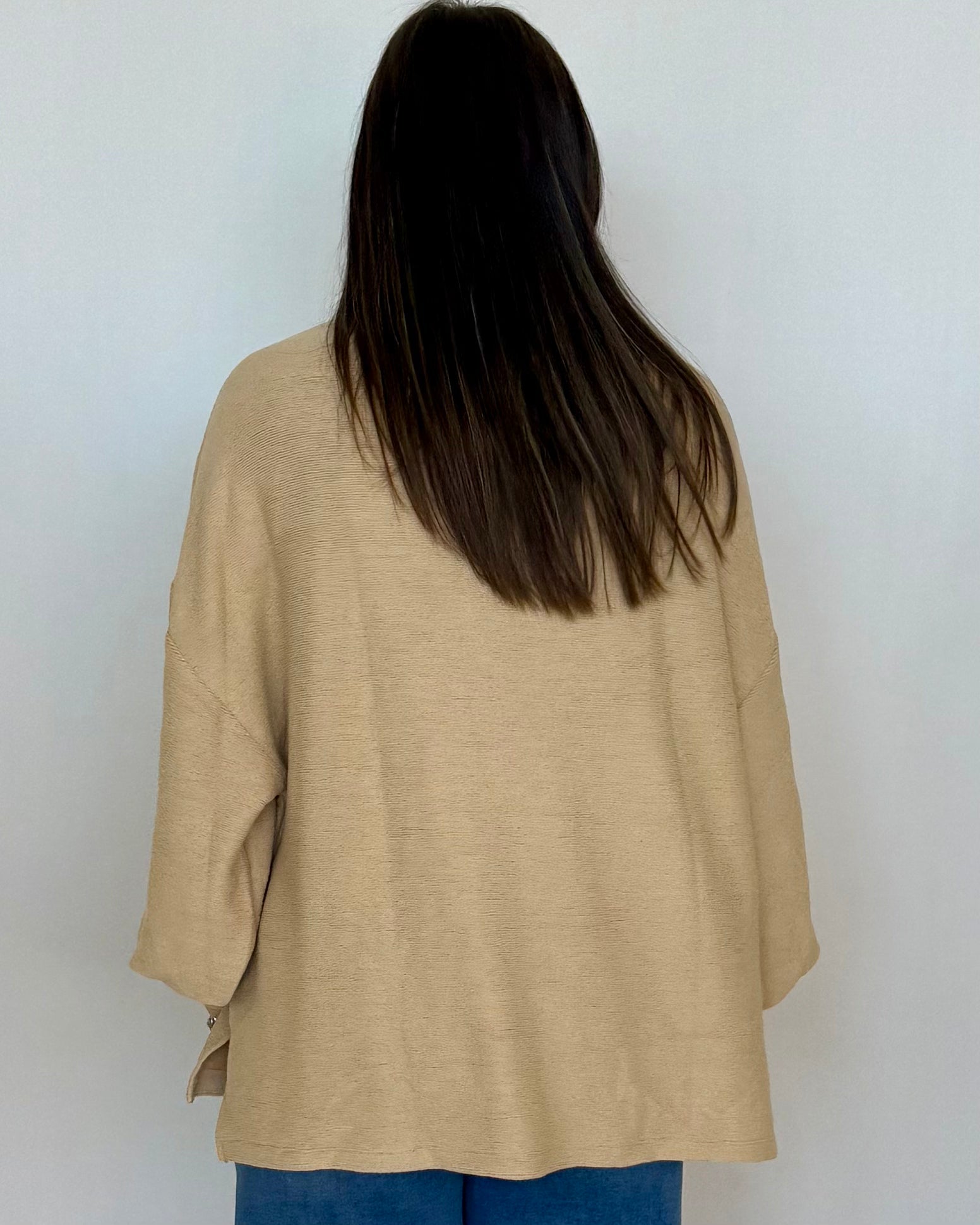 Set You Free Beige Balloon Sleeve Top-Shop-Womens-Boutique-Clothing