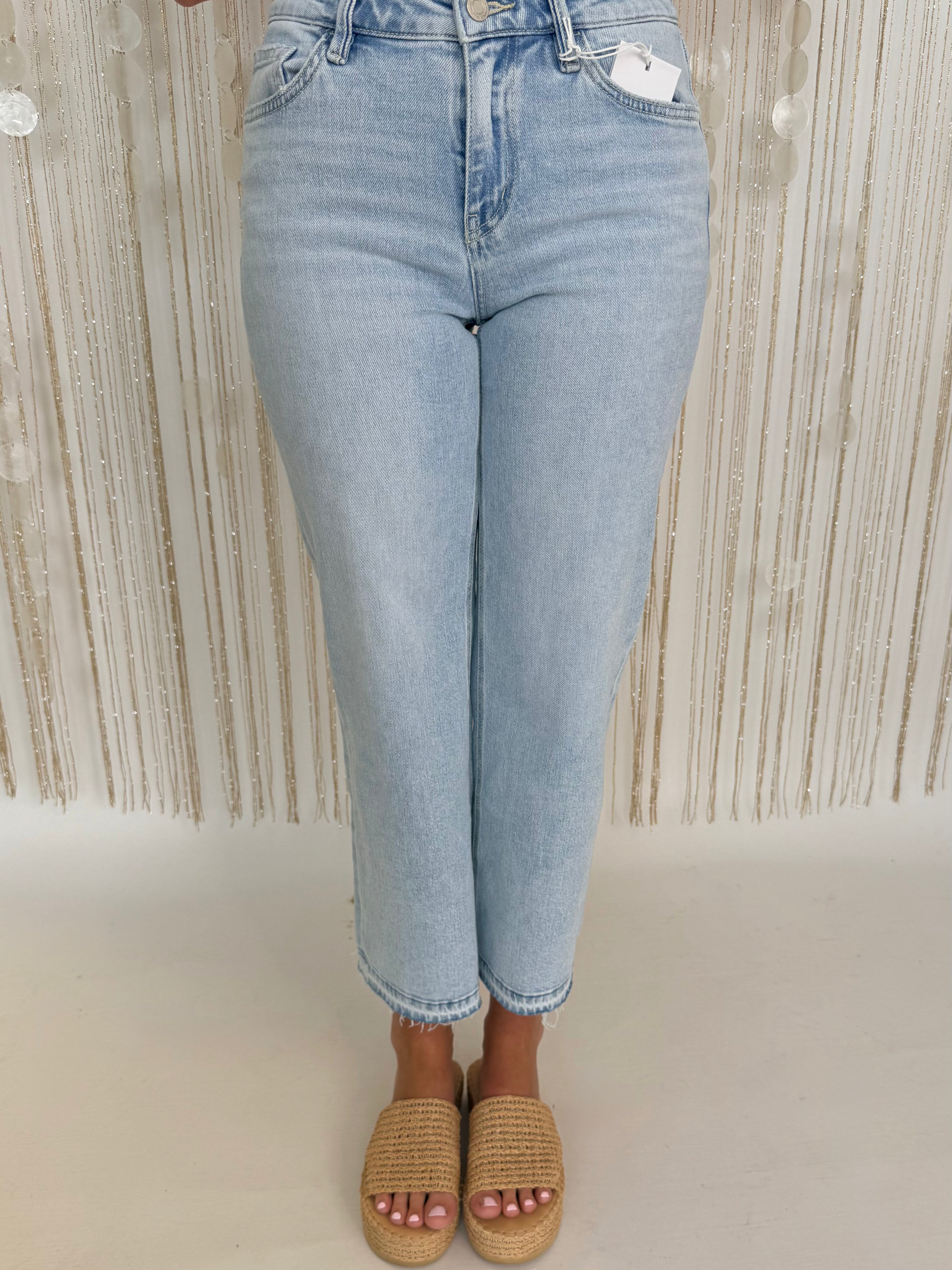 Lovely as Ever Mid Rise Slim Wide Jean-Shop-Womens-Boutique-Clothing