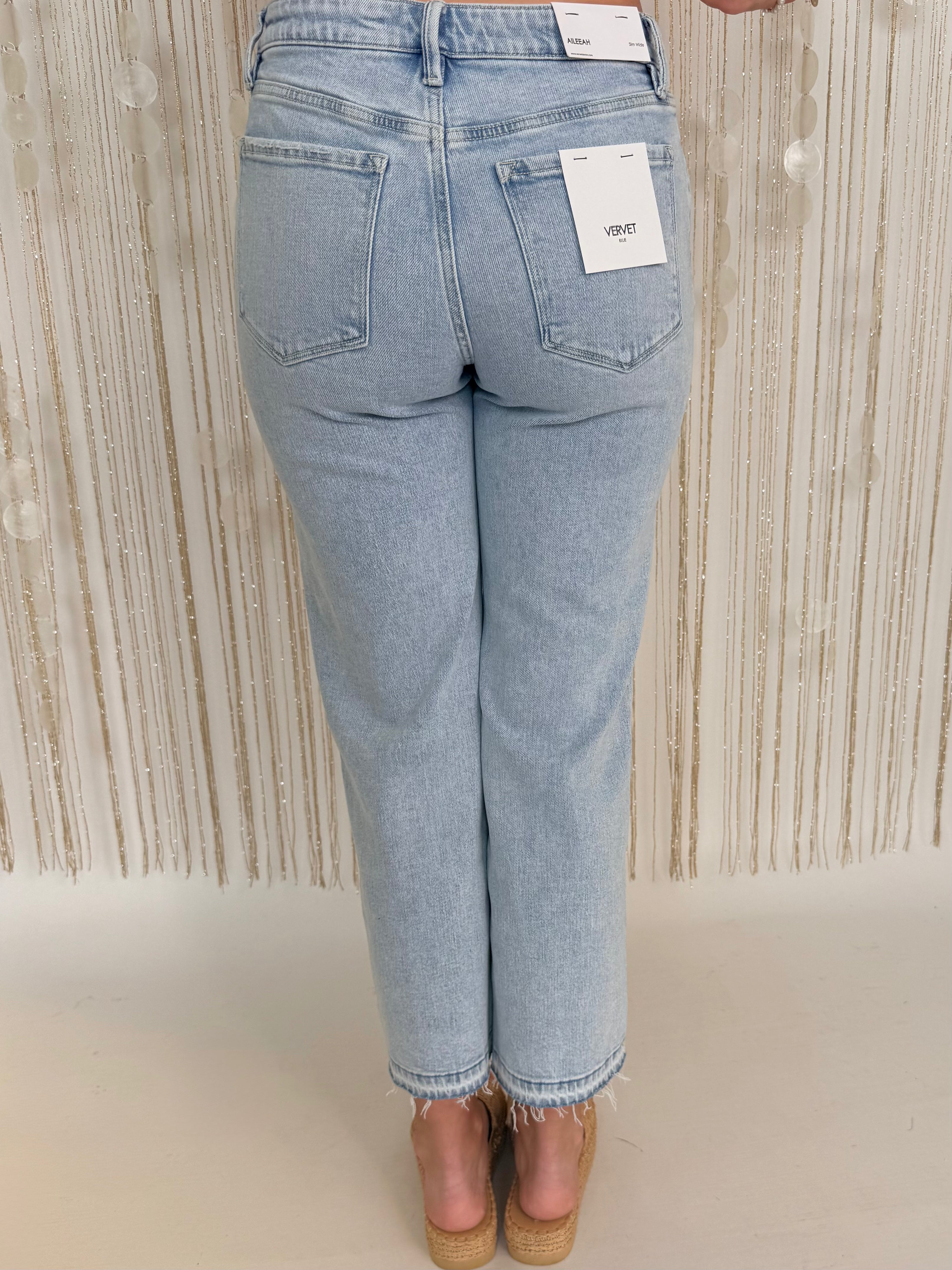 Lovely as Ever Mid Rise Slim Wide Jean-Shop-Womens-Boutique-Clothing