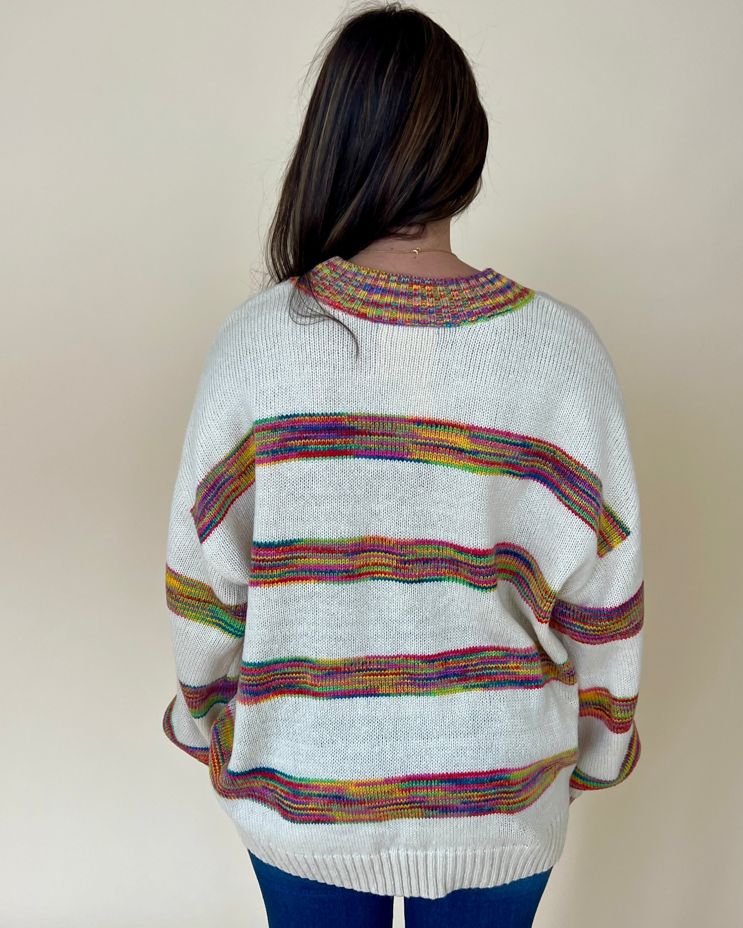 I'll Be Yours Ivory Knit Sweater-Shop-Womens-Boutique-Clothing