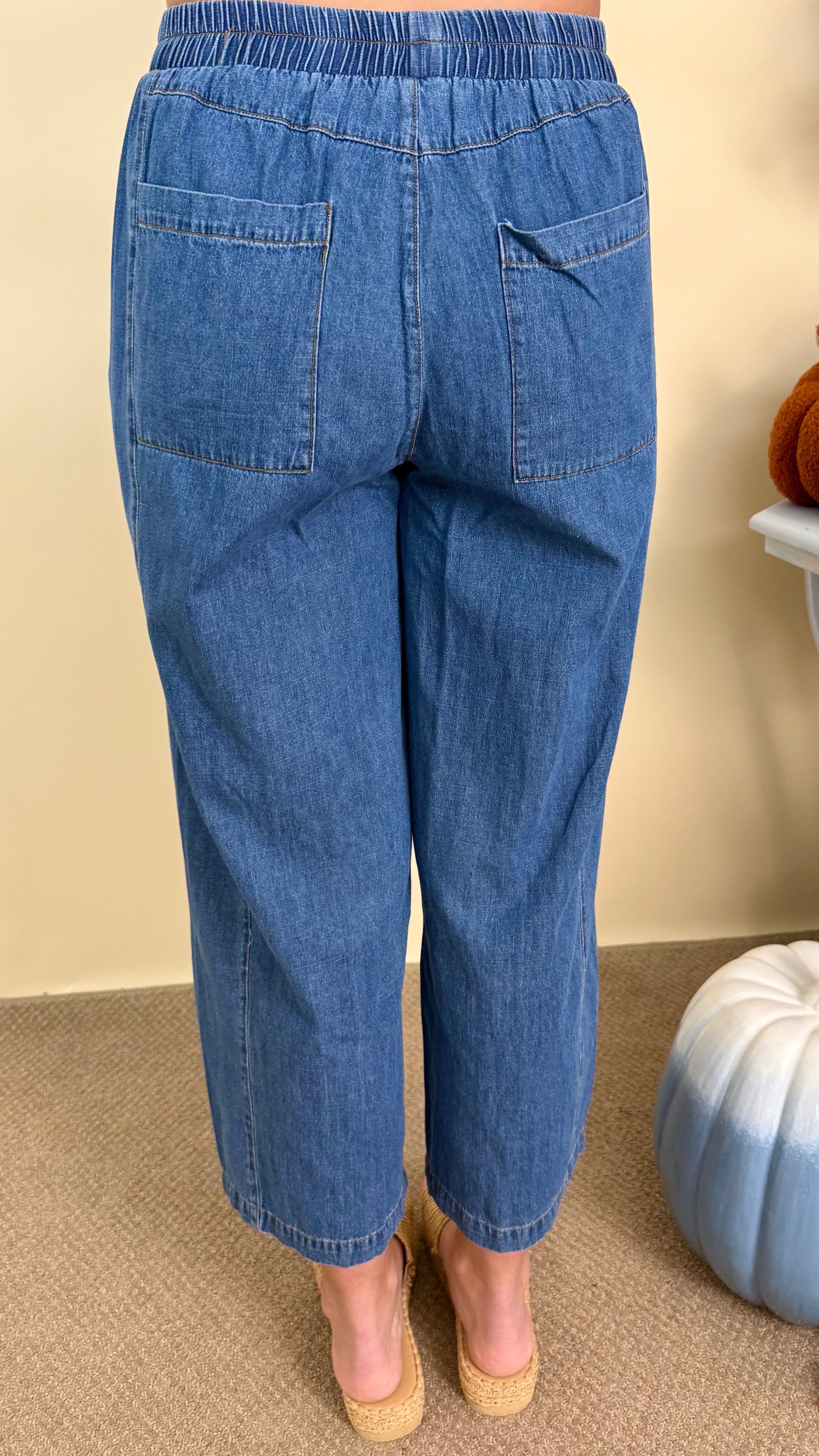 Sweet Reverie Denim Mineral Washed Denim Pants-Shop-Womens-Boutique-Clothing