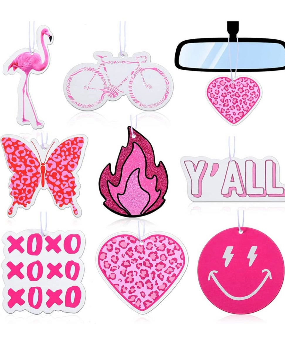 Pink Car Air Fresheners-Regular-Shop-Womens-Boutique-Clothing