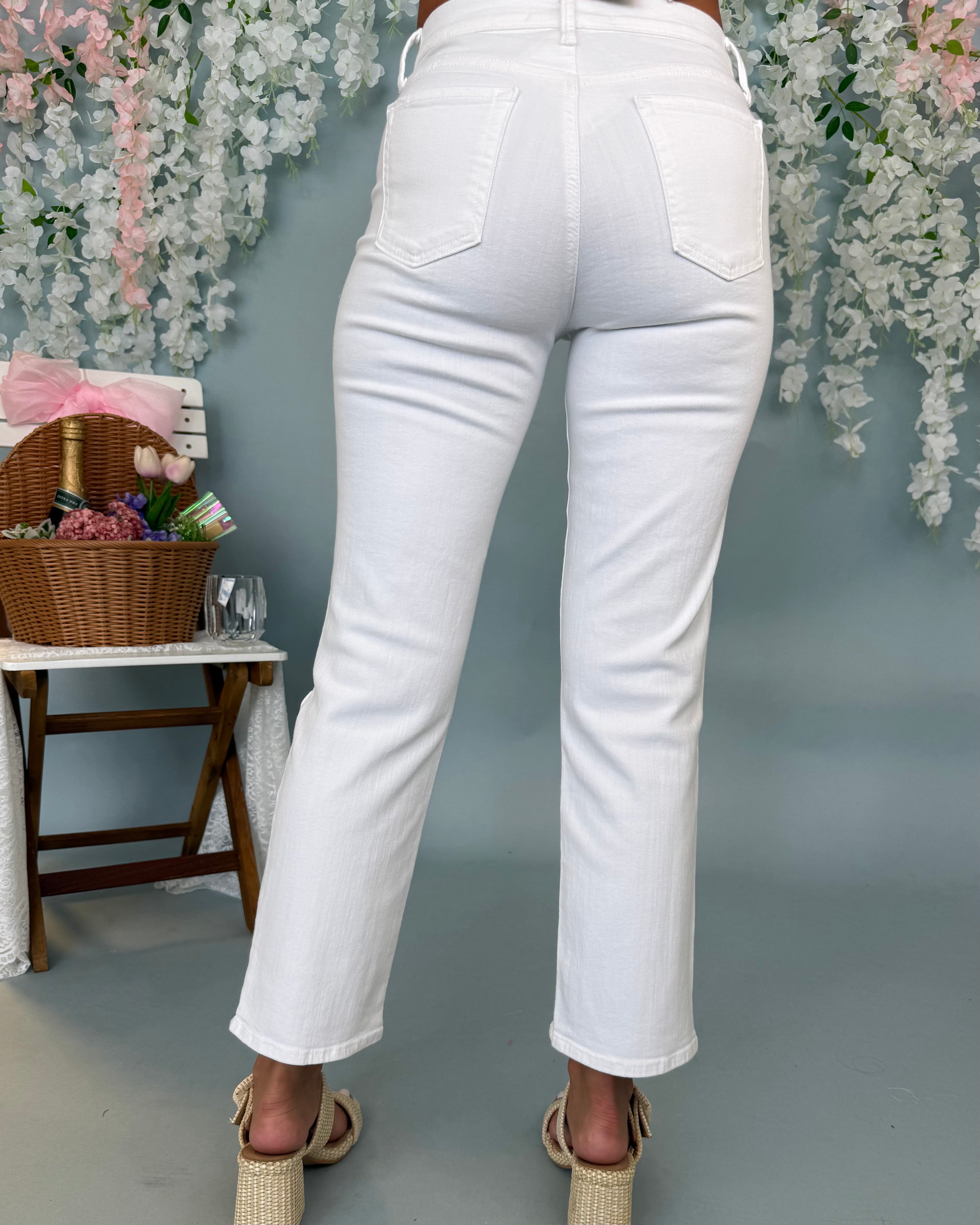Plan It Optic White Straight Leg Jean-Shop-Womens-Boutique-Clothing