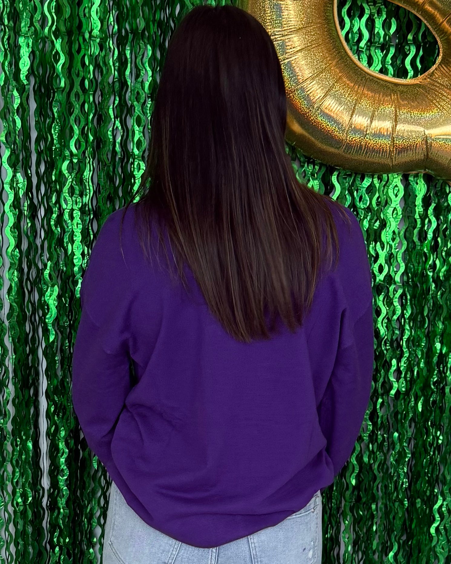 Make The Move Purple Crown Sequin Sweater-Shop-Womens-Boutique-Clothing