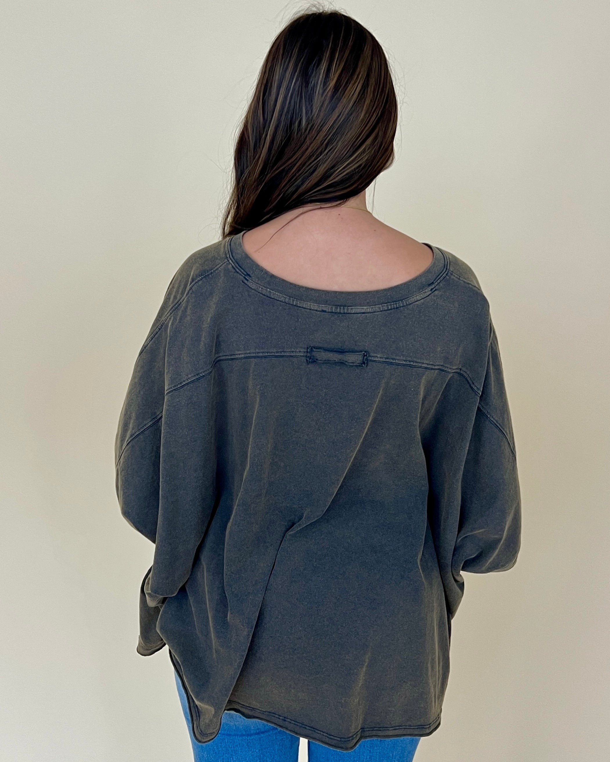 Afternoon Date Ash Mineral Washed Top-Shop-Womens-Boutique-Clothing