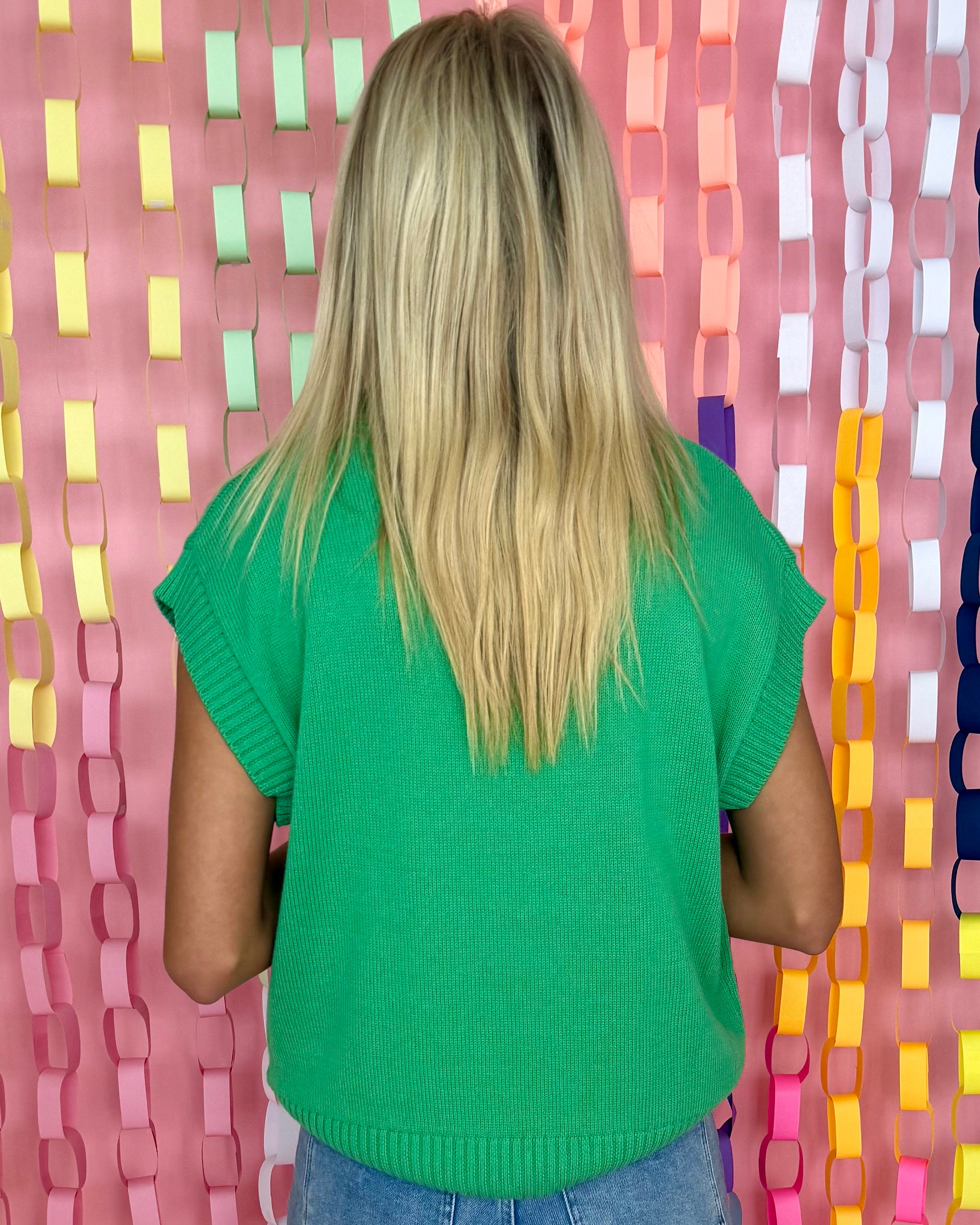 Best Case Apple Green Knit Sweater-Shop-Womens-Boutique-Clothing
