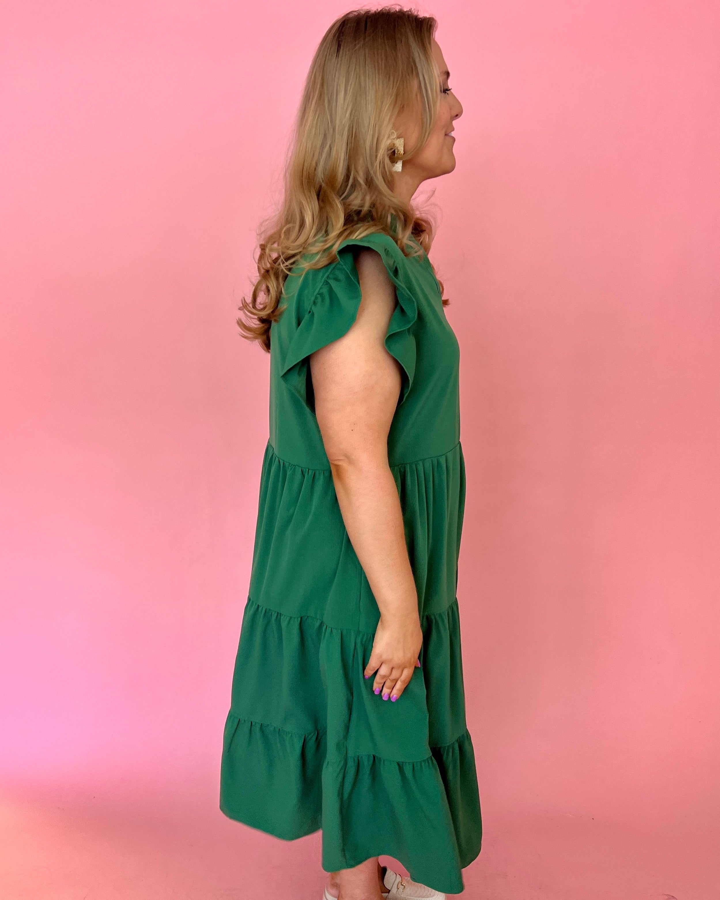 Going Places Amazon Plus Ruffle Tiered Maxi Dress-Shop-Womens-Boutique-Clothing
