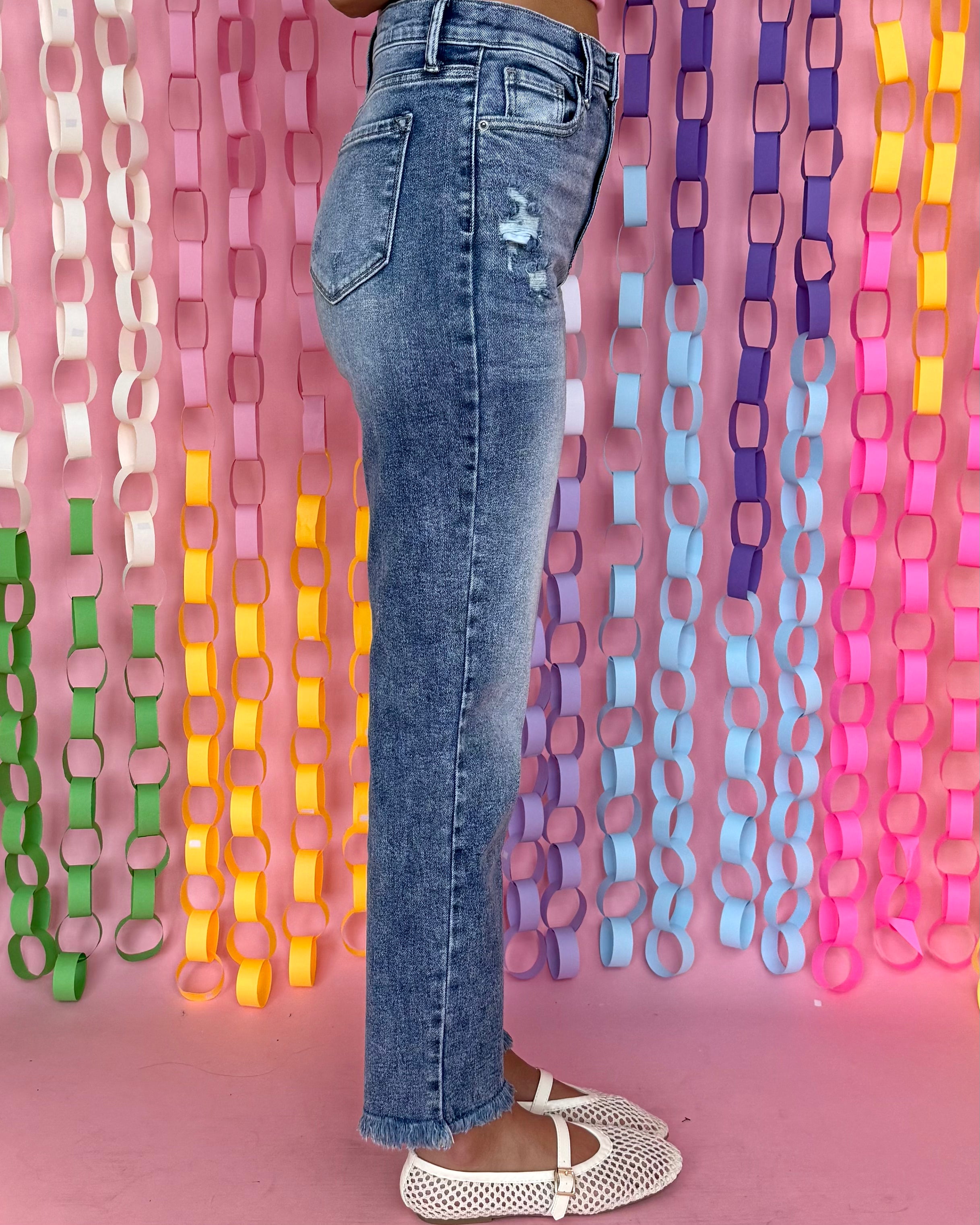 Long Distant Dark Denim Mom Jean-Shop-Womens-Boutique-Clothing