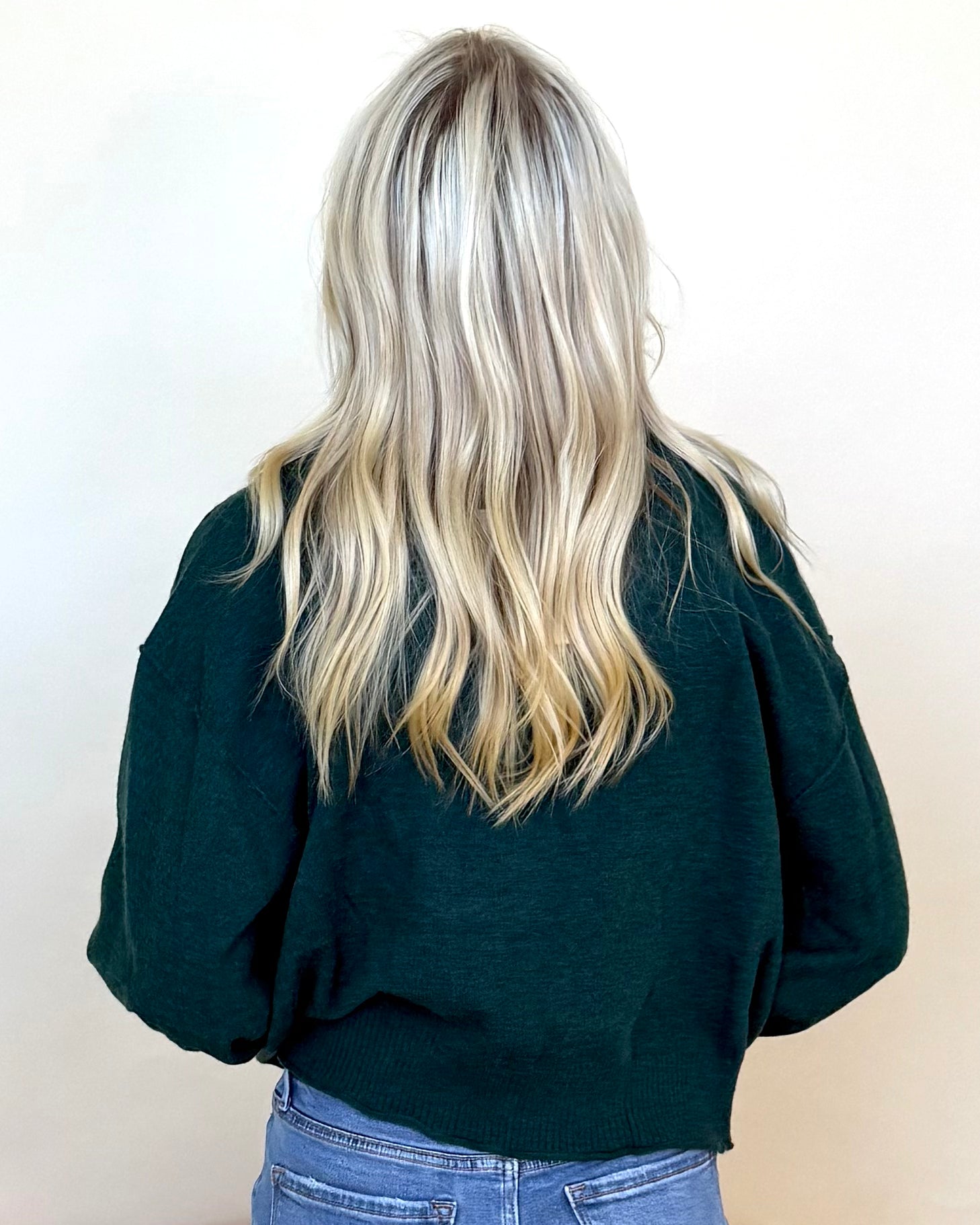 Playful With You Green Ribbed Sweater-Shop-Womens-Boutique-Clothing