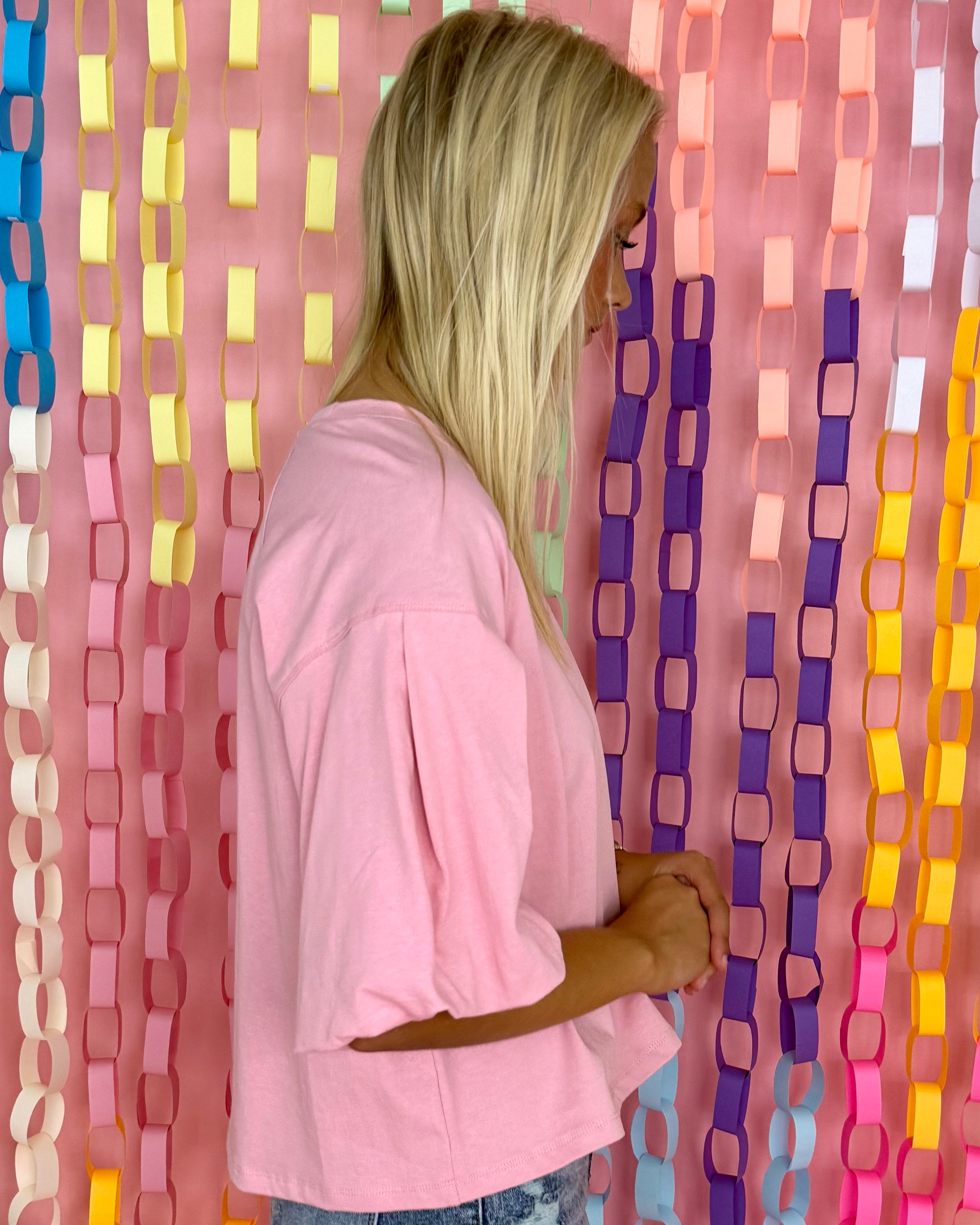Off The Grid Pink Casual Top-Shop-Womens-Boutique-Clothing