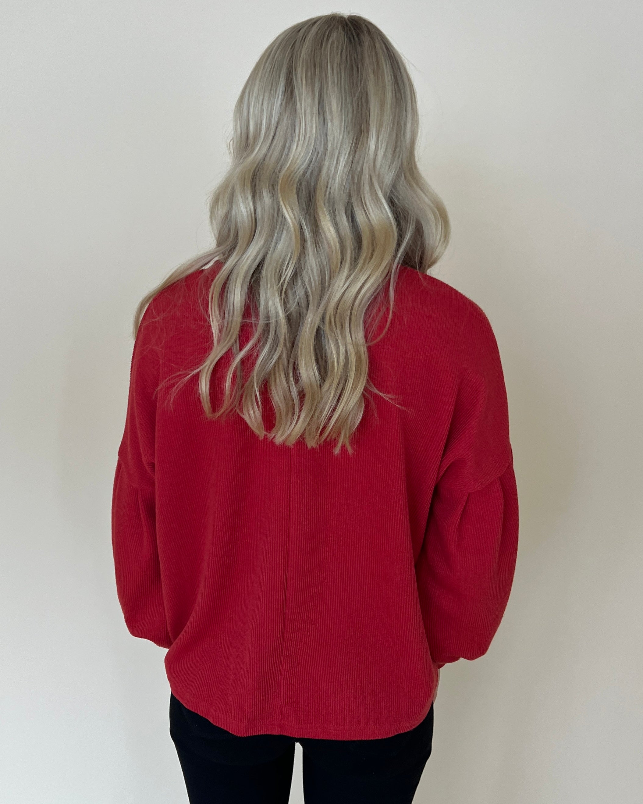 Feeling It Brick Ribbed Top-Shop-Womens-Boutique-Clothing