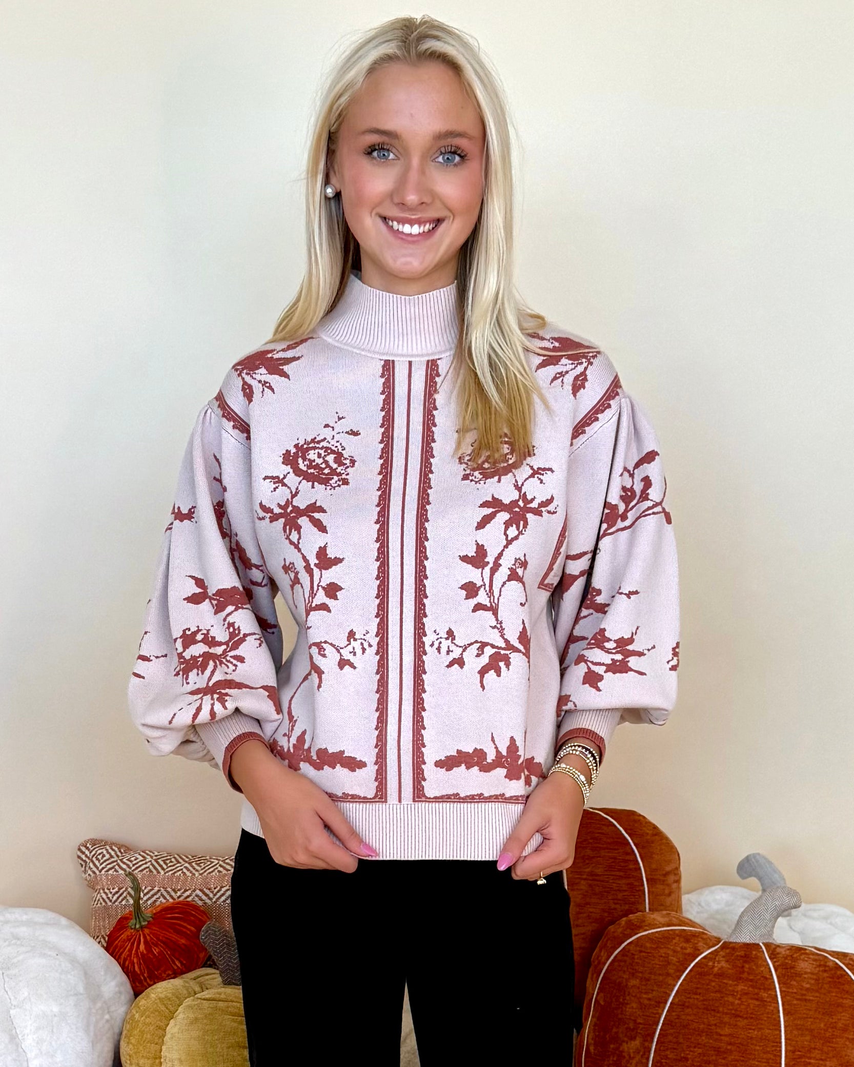 Nothing Changed Mauve Floral Sweater-Shop-Womens-Boutique-Clothing