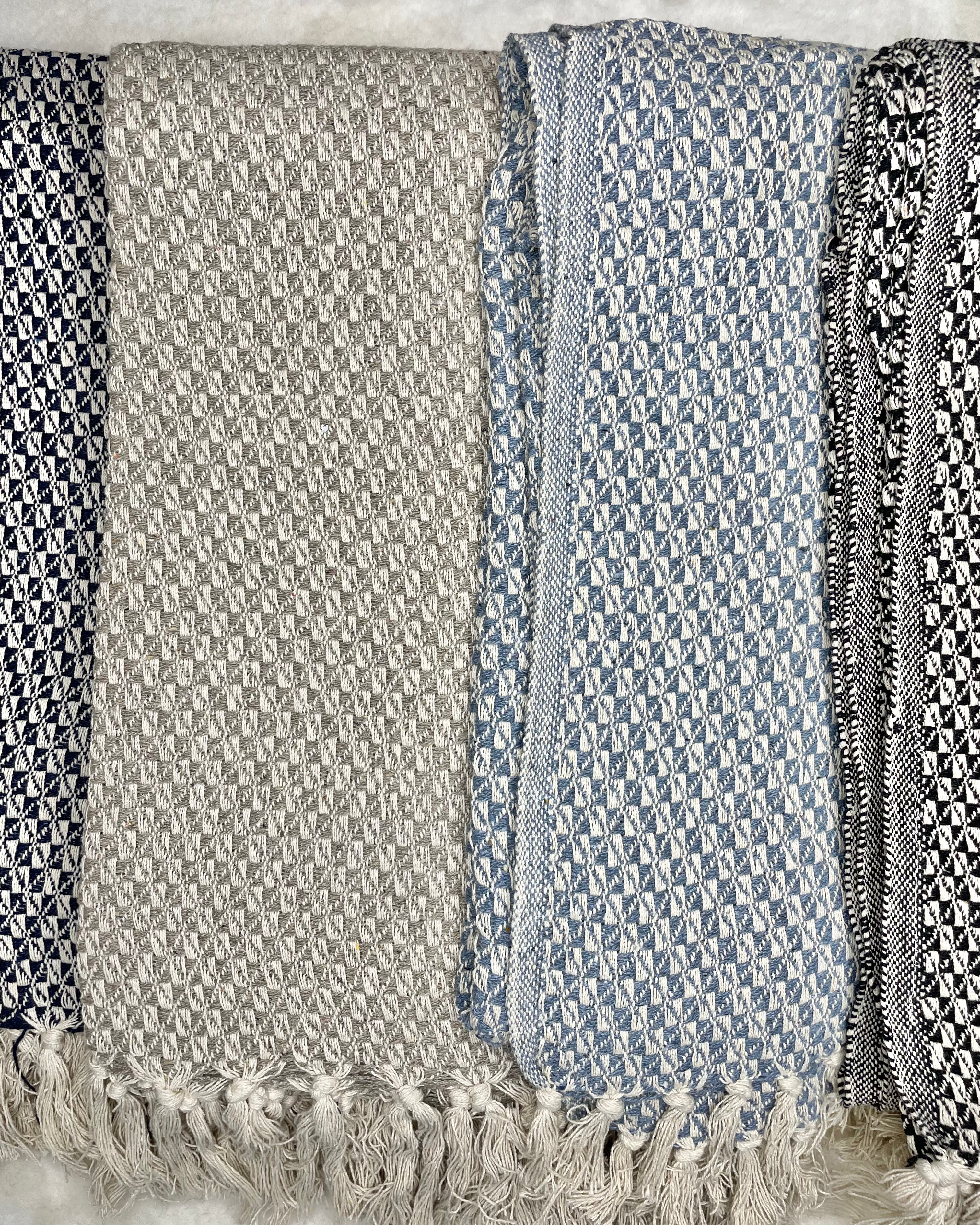 Checkered Pattern Throw Blanket-Shop-Womens-Boutique-Clothing