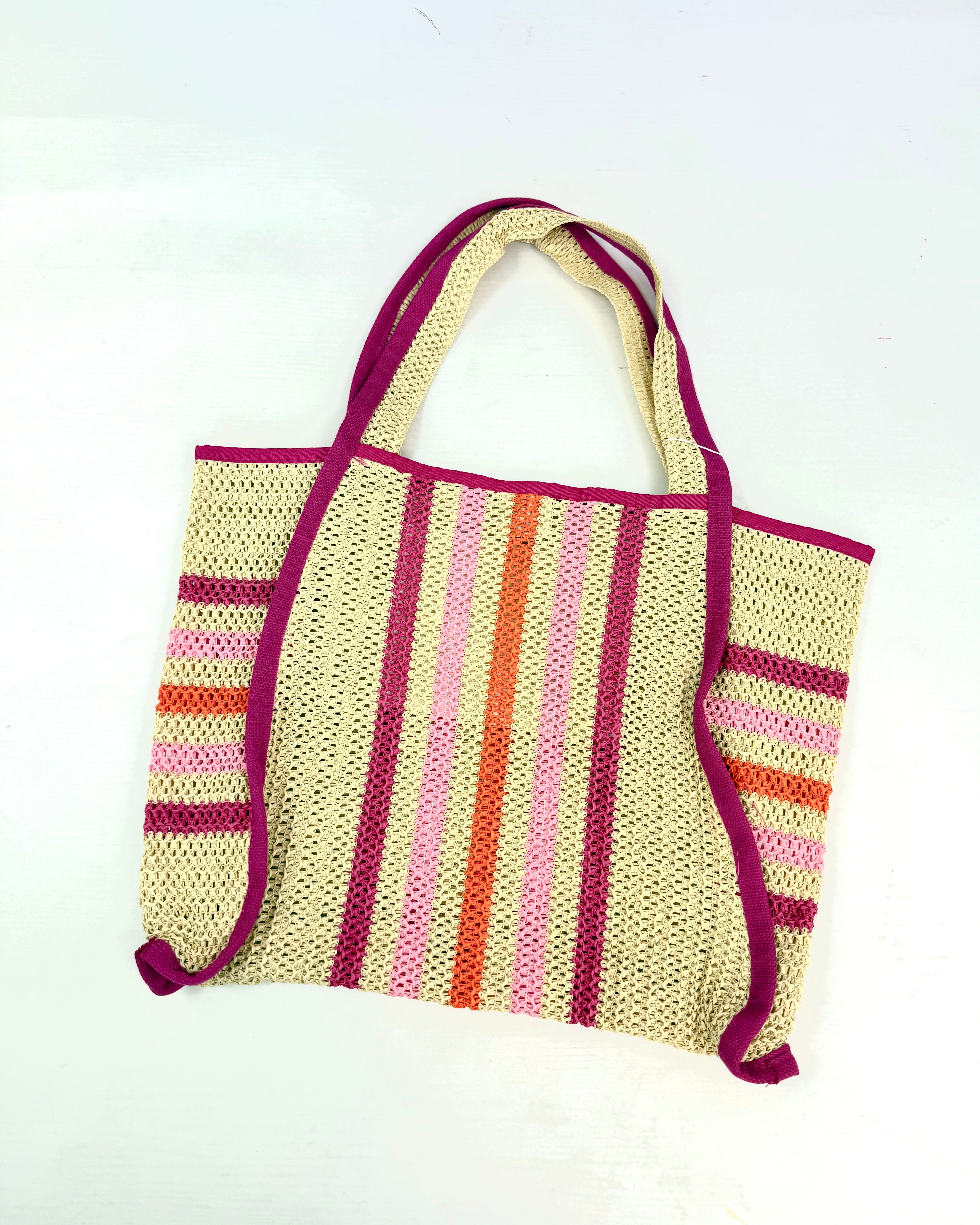 Coastal Ready Straw Tote Bag-Shop-Womens-Boutique-Clothing