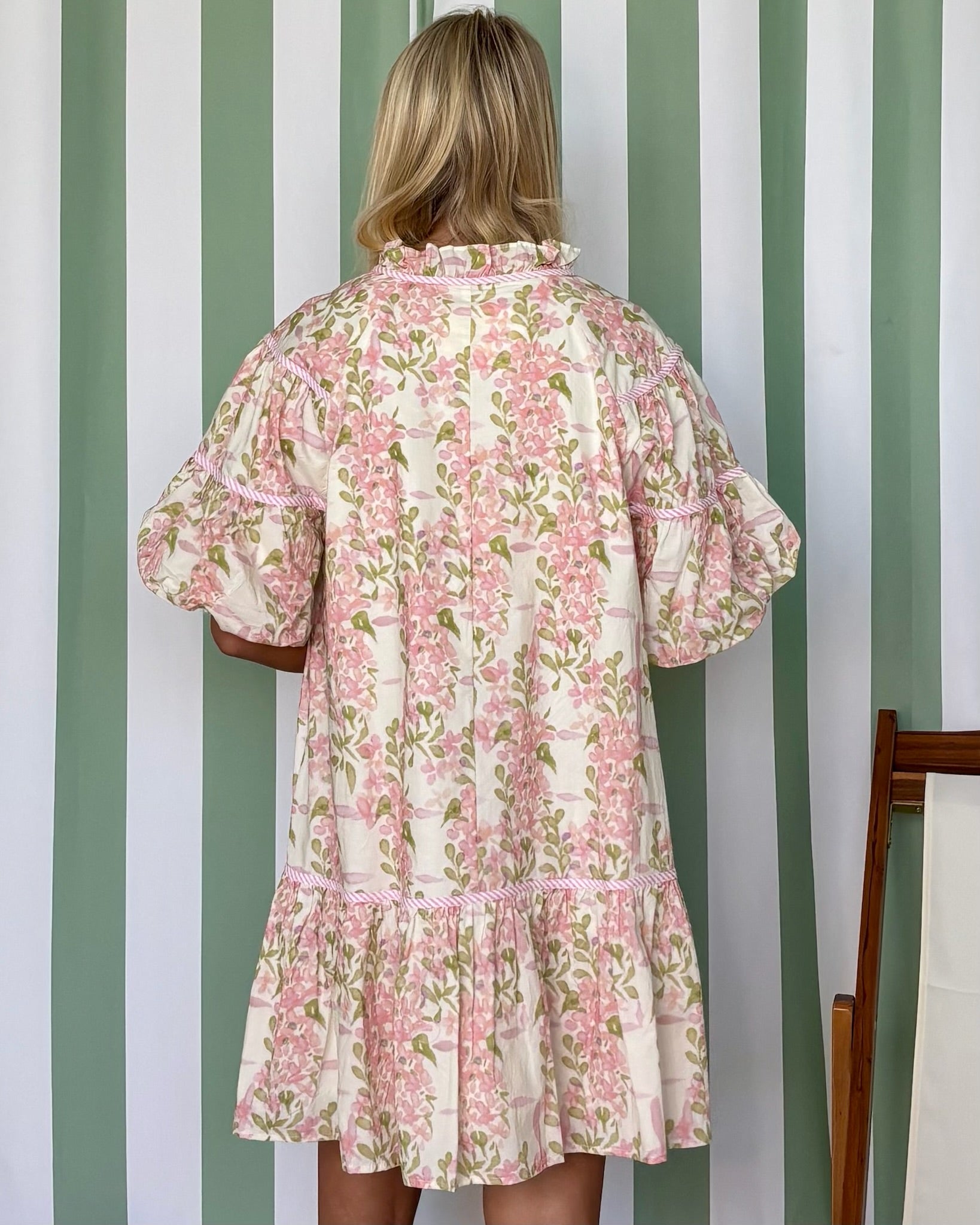 Hit The Road Pink Print Dress-Shop-Womens-Boutique-Clothing