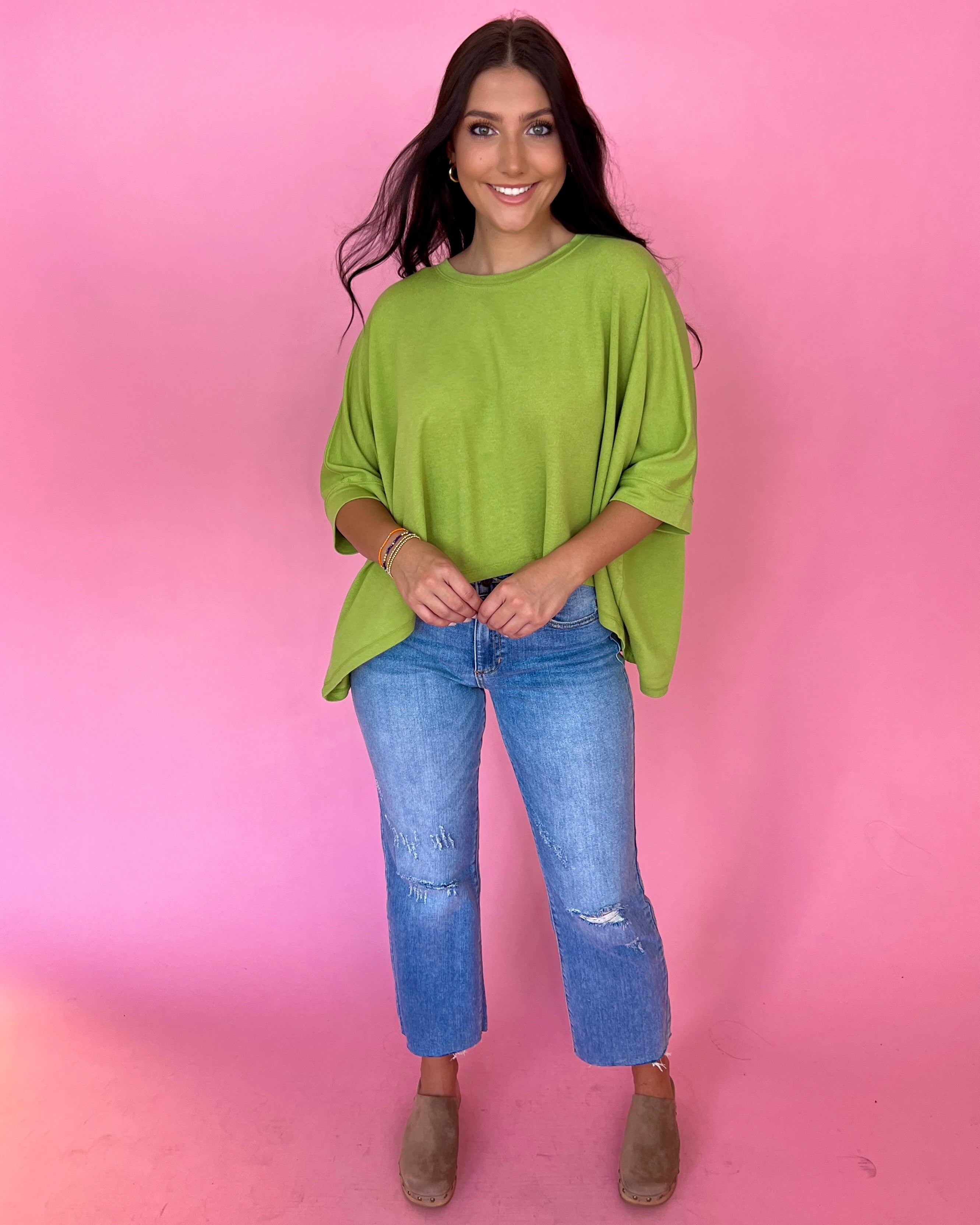 Still Have Time Olive Knit Top-Shop-Womens-Boutique-Clothing