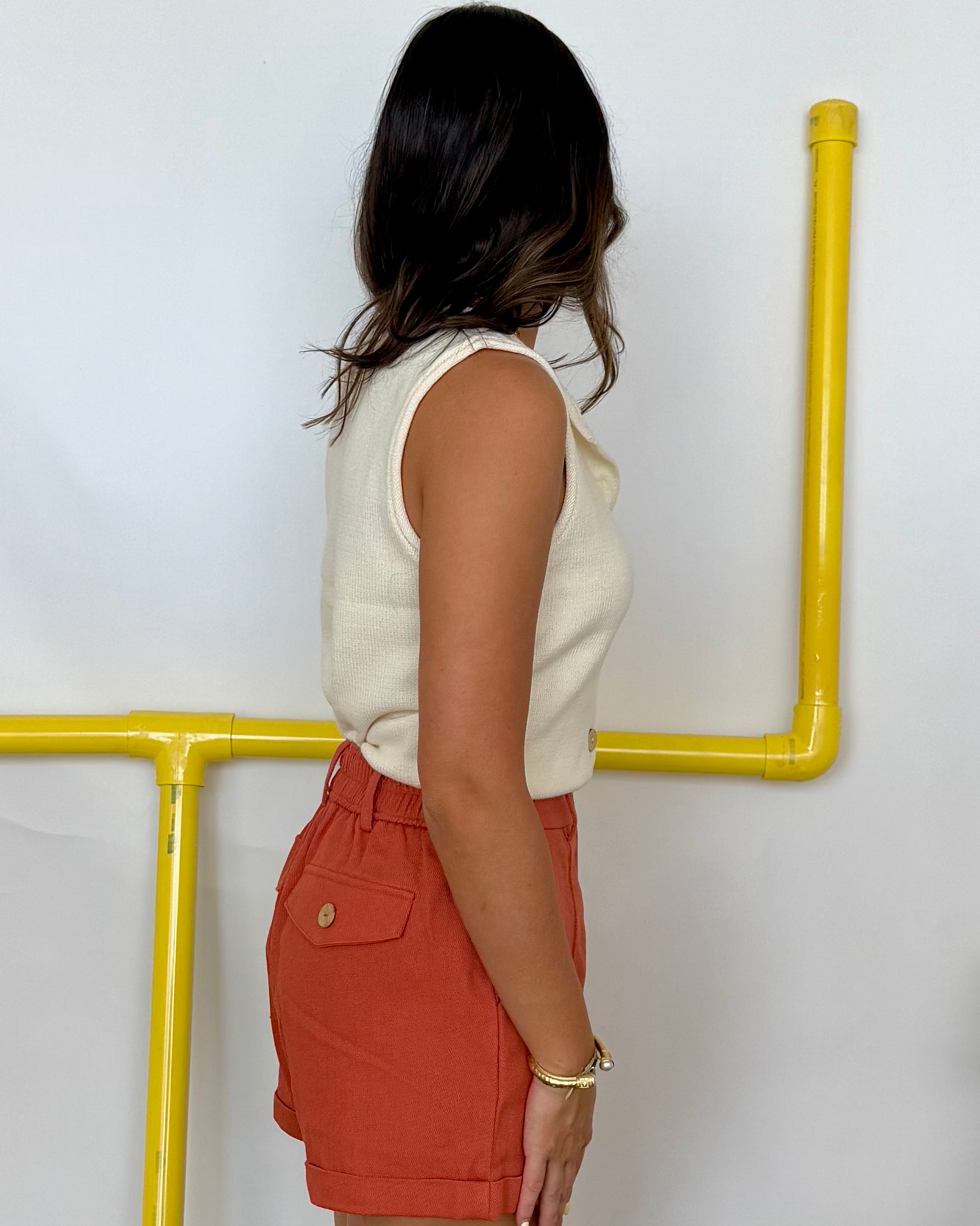 Gentle Things Cream Button Sweater-Shop-Womens-Boutique-Clothing