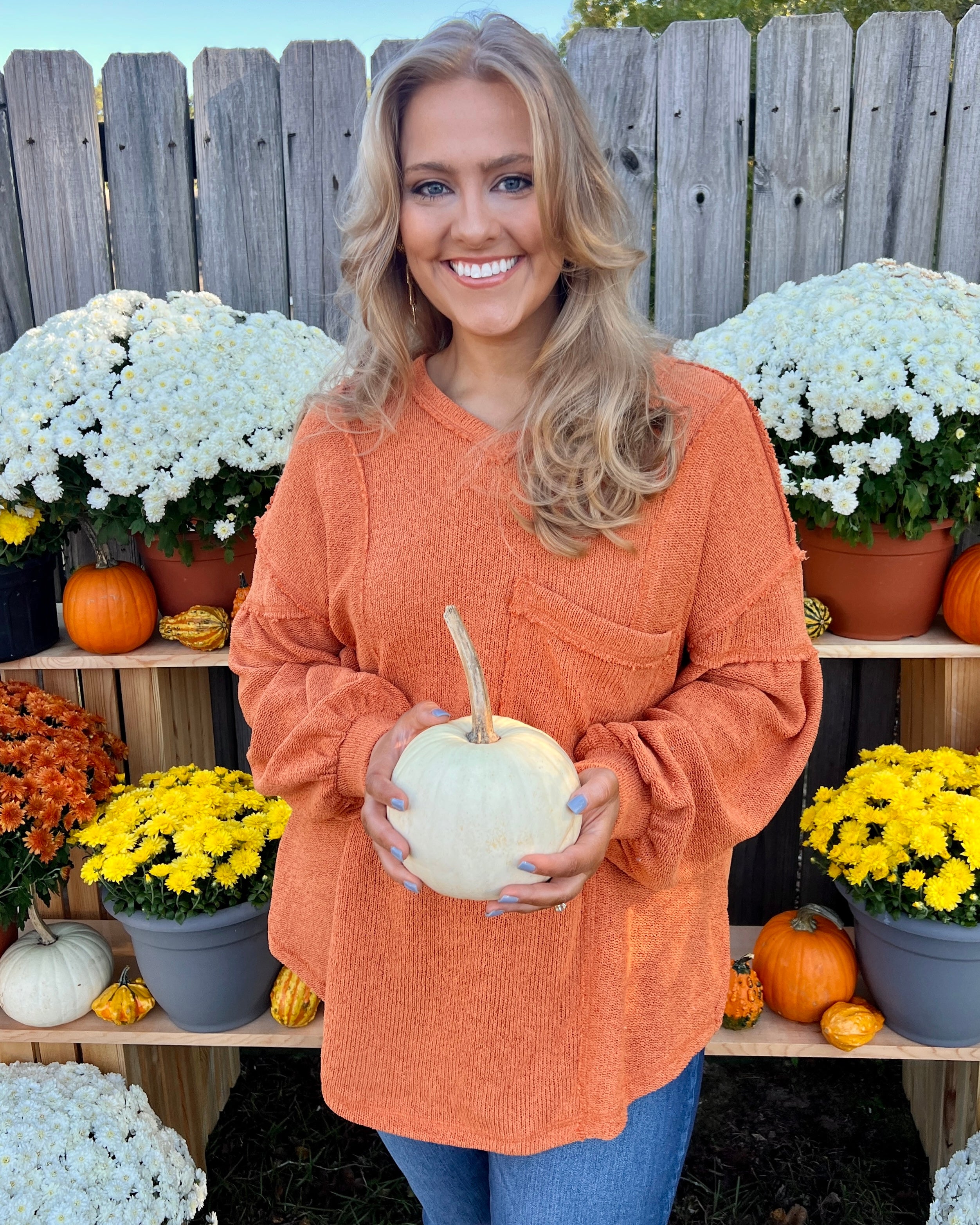 True Calling Rust Plus Raw Hem Top-Shop-Womens-Boutique-Clothing