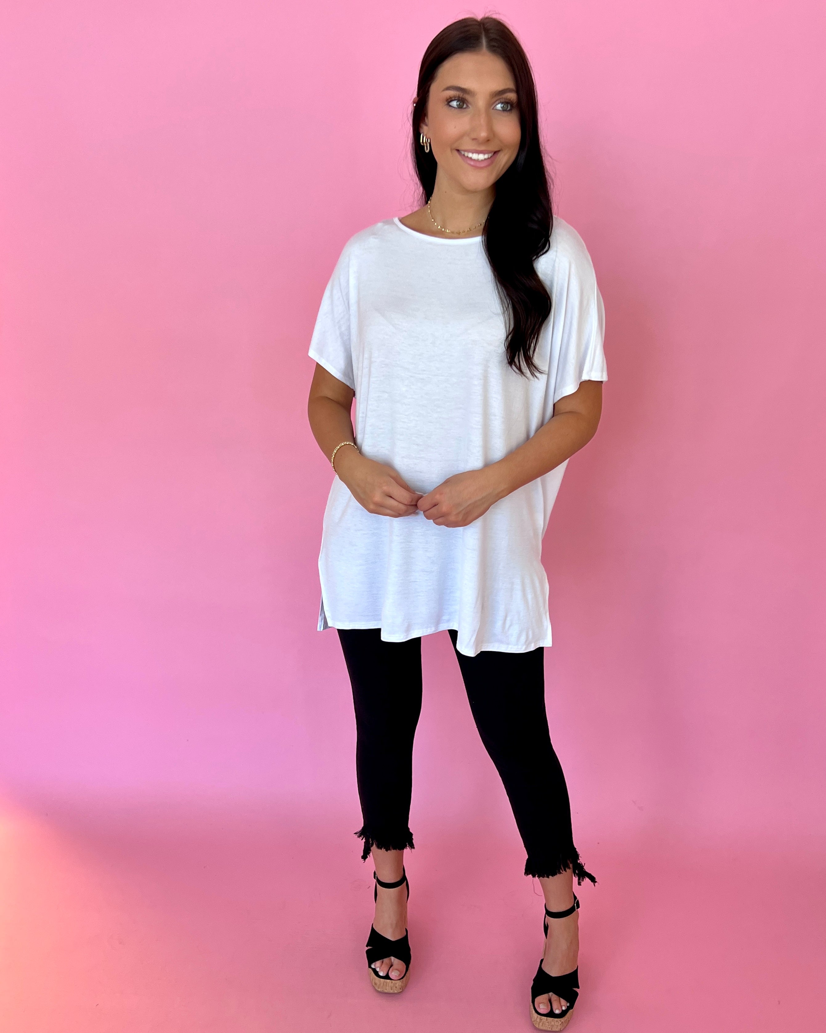 Anything But Basic White Top-Shop-Womens-Boutique-Clothing