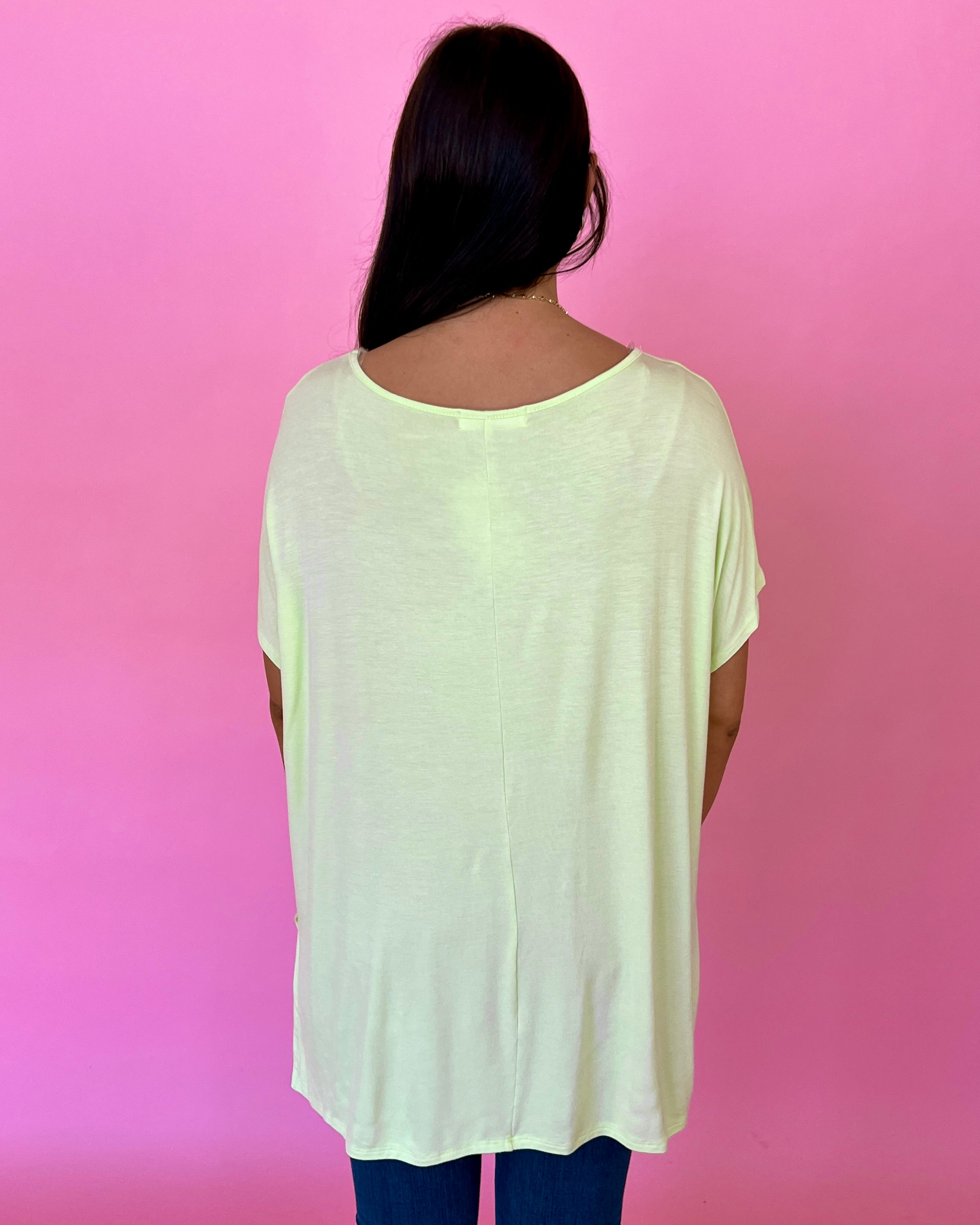 Anything But Basic Apple Green Top-Shop-Womens-Boutique-Clothing