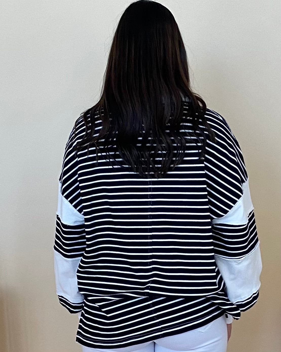 Scouted Out Black Striped Top-Shop-Womens-Boutique-Clothing