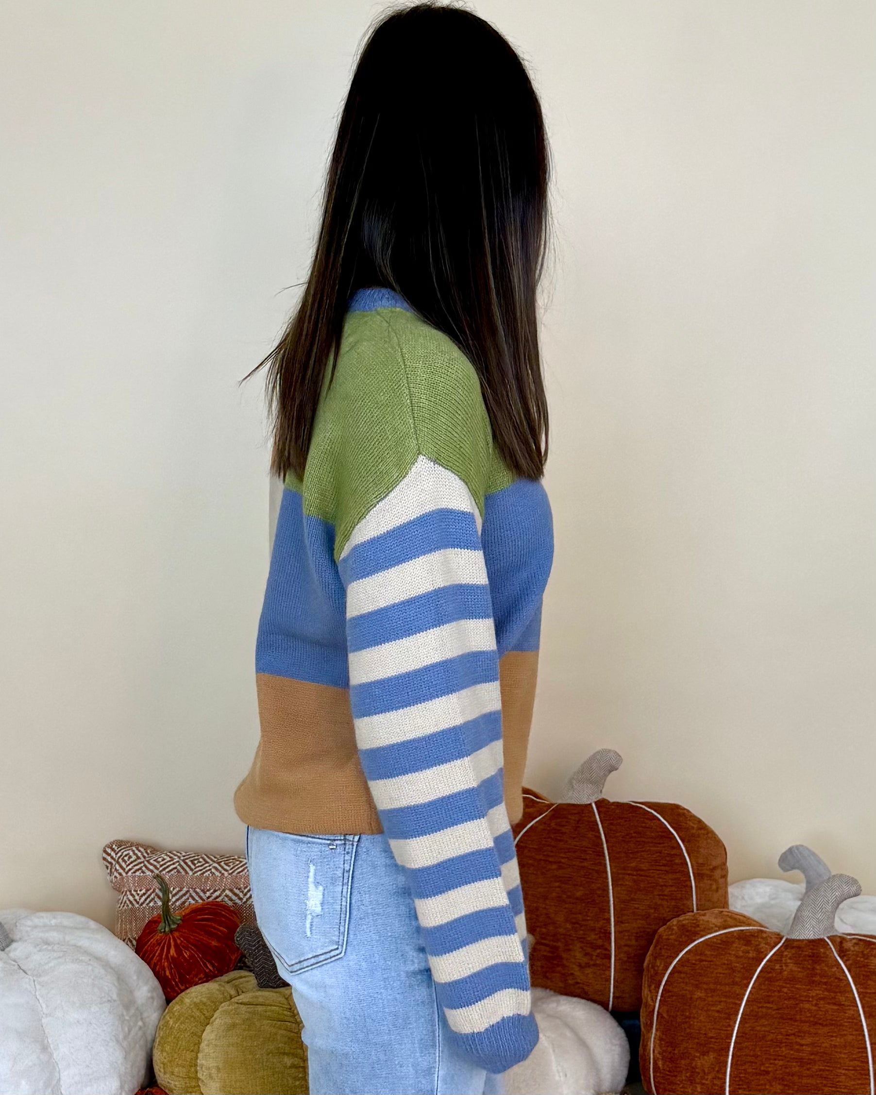 Floating About Earthen Sky Colorblock Sweater-Shop-Womens-Boutique-Clothing